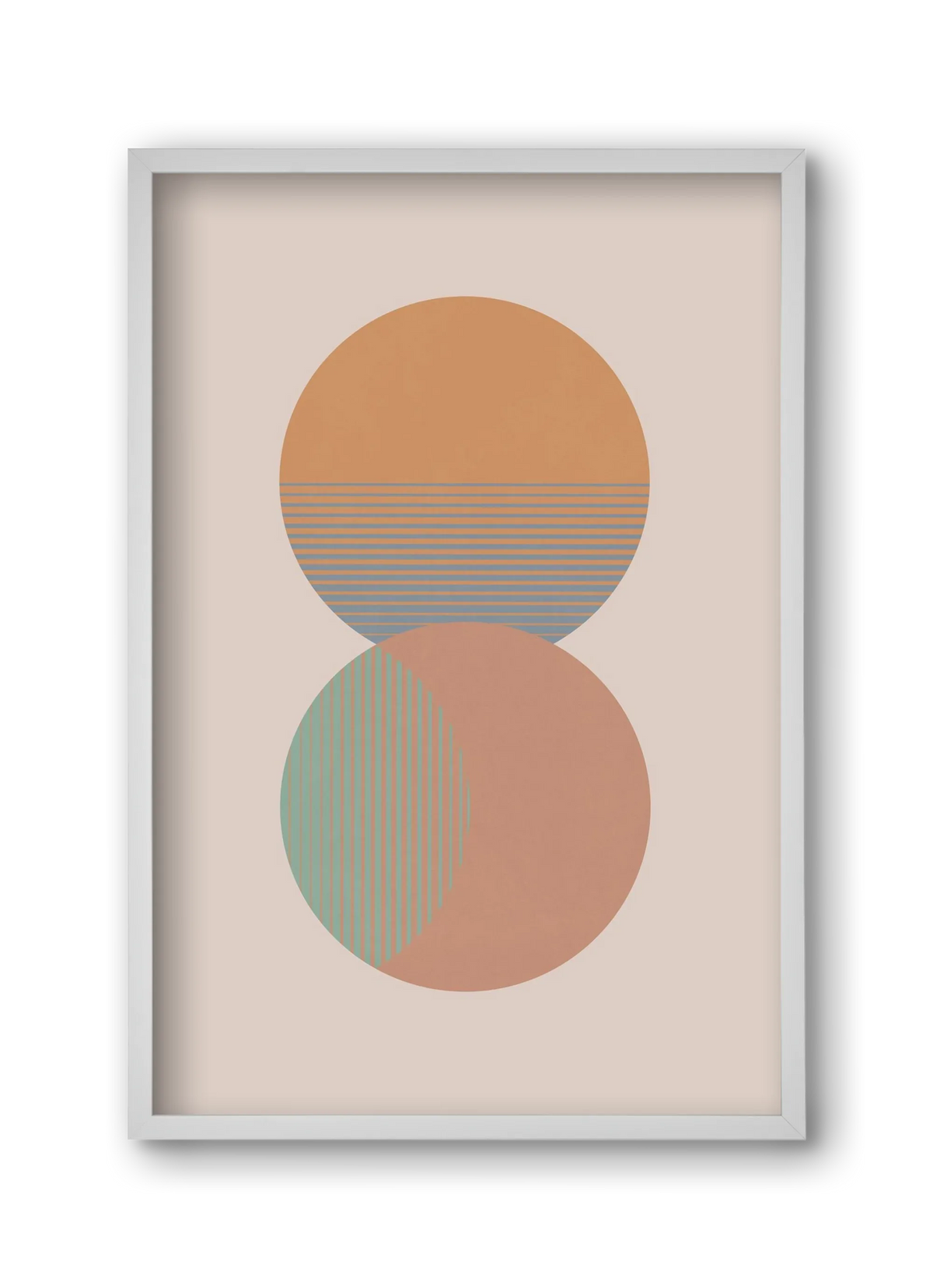 Circle Sun & Moon Colour - artbridge