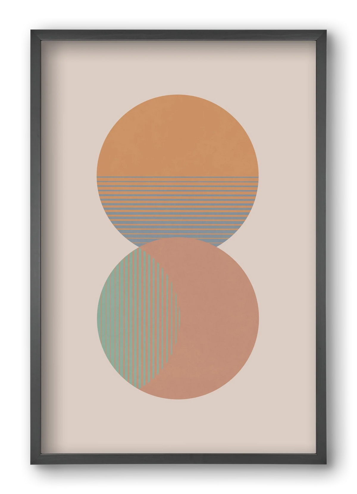 Circle Sun & Moon Colour - artbridge