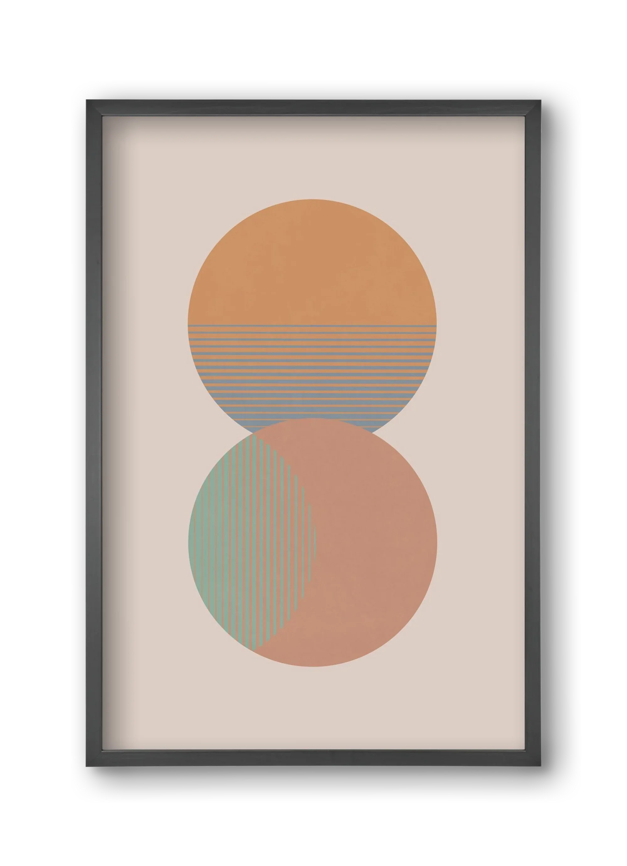 Circle Sun & Moon Colour - artbridge