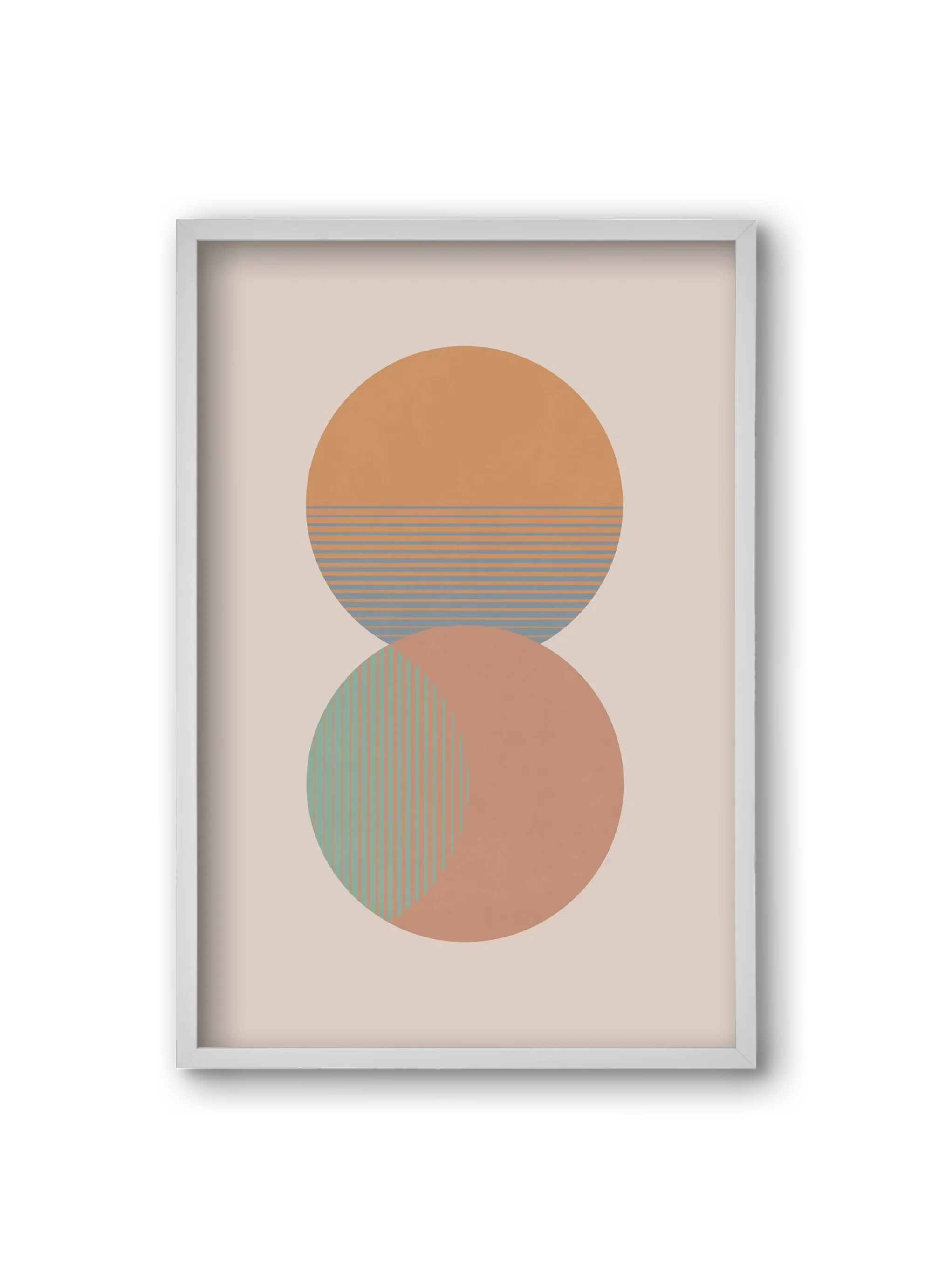 Circle Sun & Moon Colour - artbridge