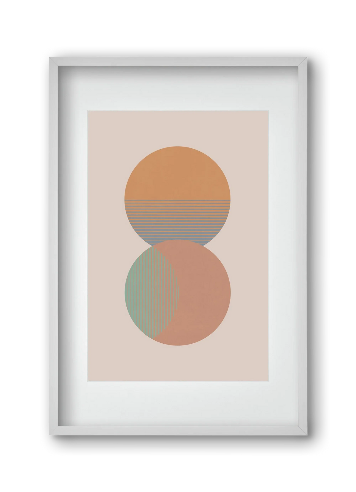 Circle Sun & Moon Colour - artbridge