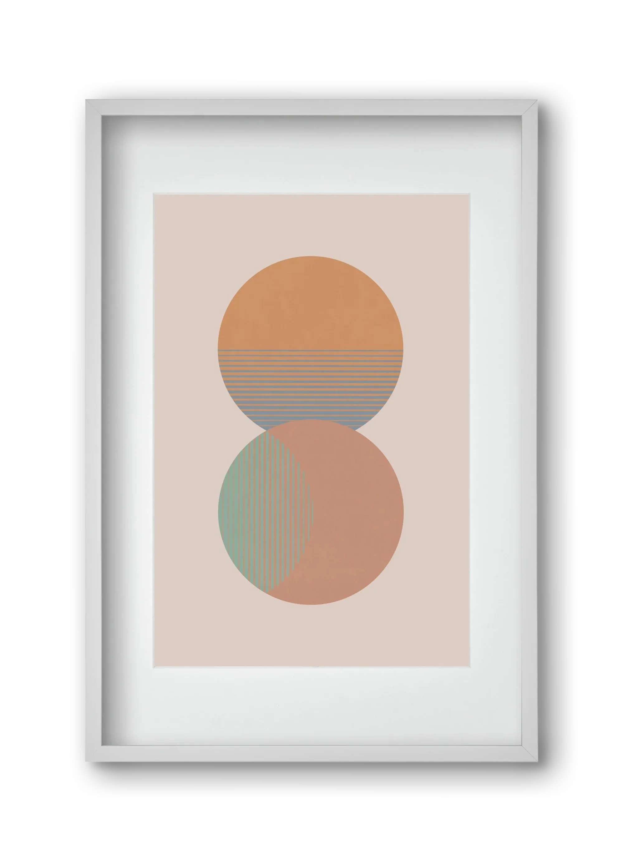 Circle Sun & Moon Colour - artbridge