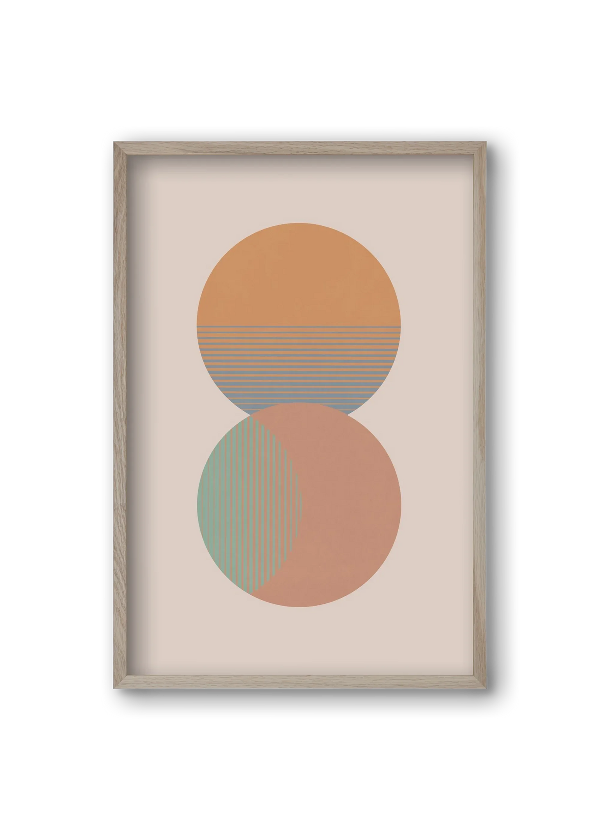 Circle Sun & Moon Colour - artbridge