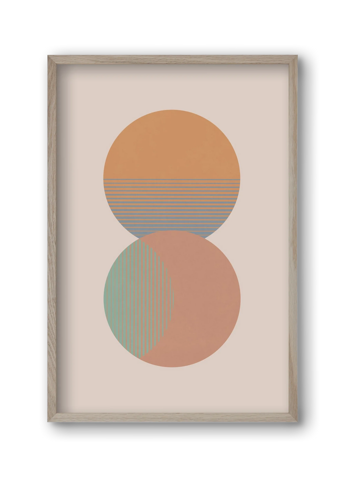 Circle Sun & Moon Colour - artbridge