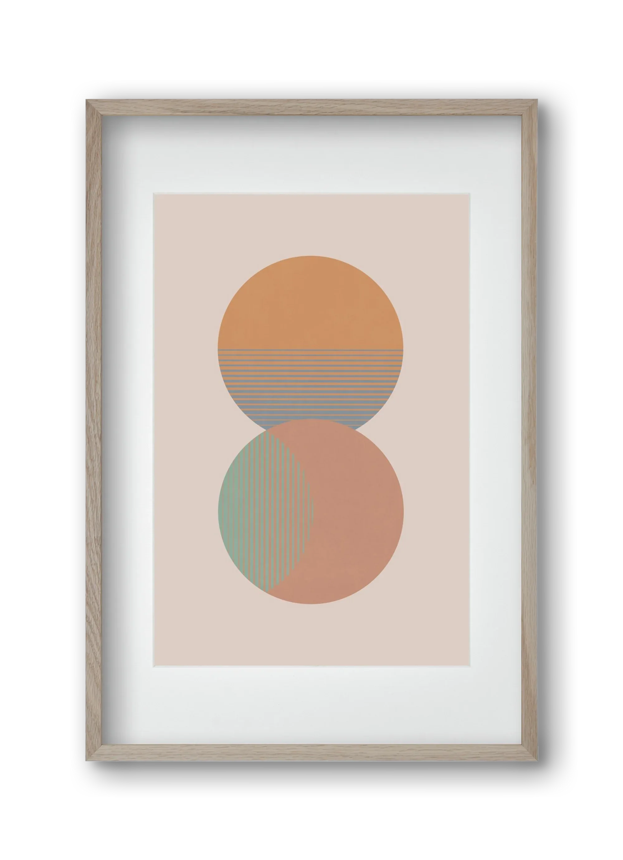 Circle Sun & Moon Colour - artbridge