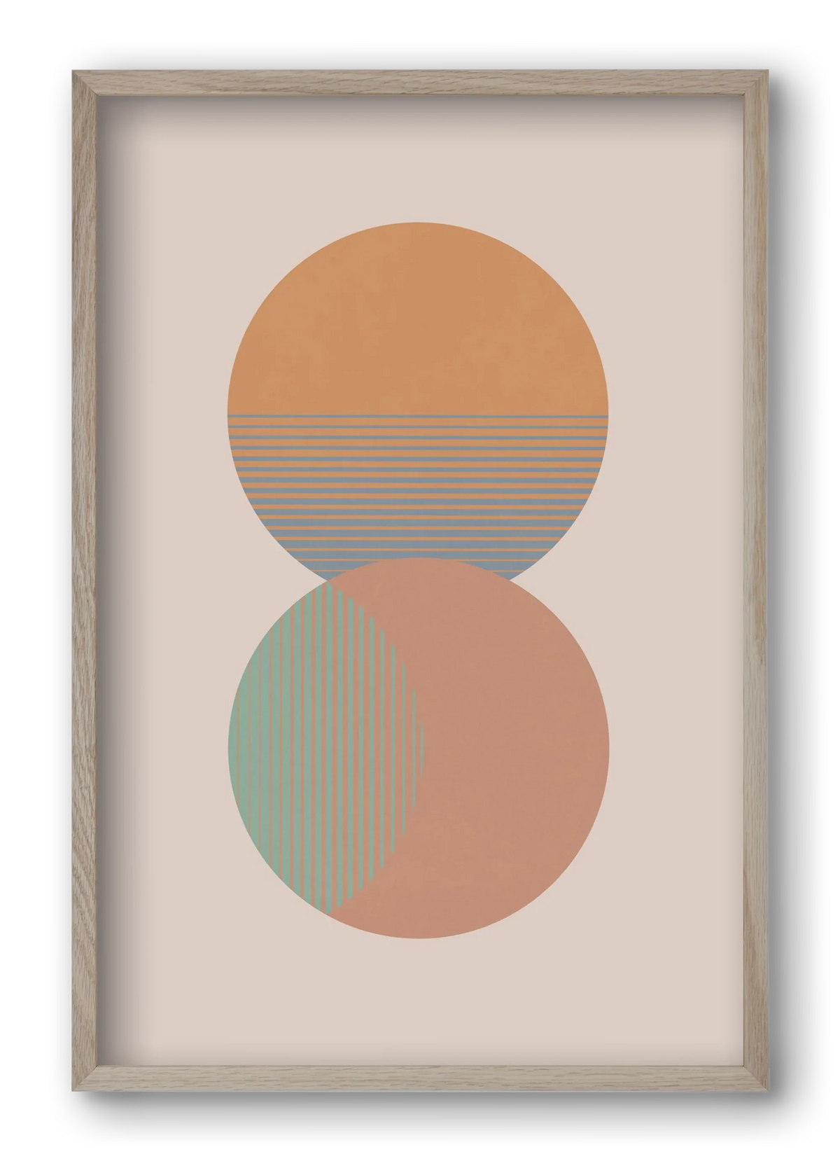 Circle Sun & Moon Colour - artbridge
