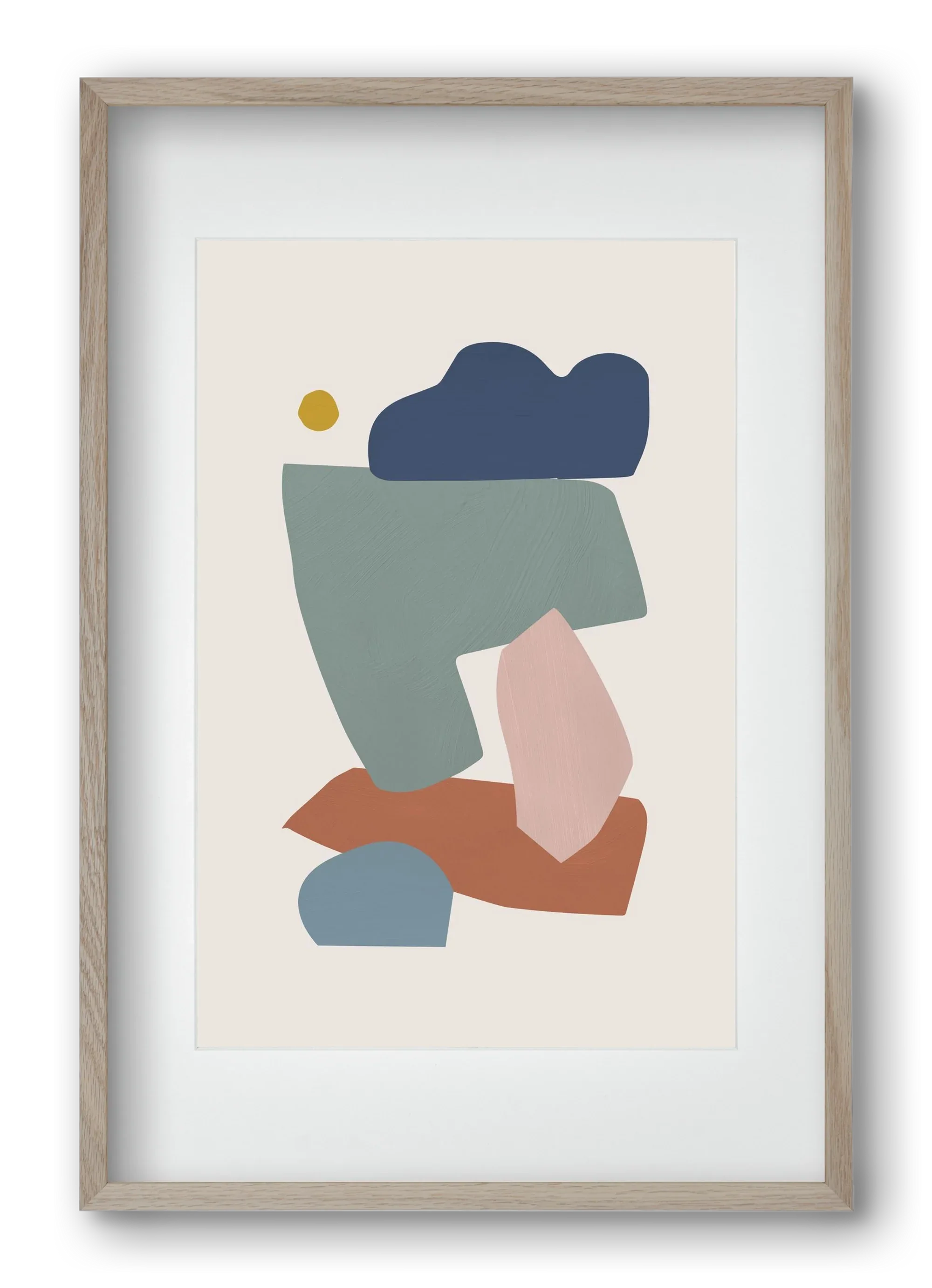 Collage Pastel I - artbridge