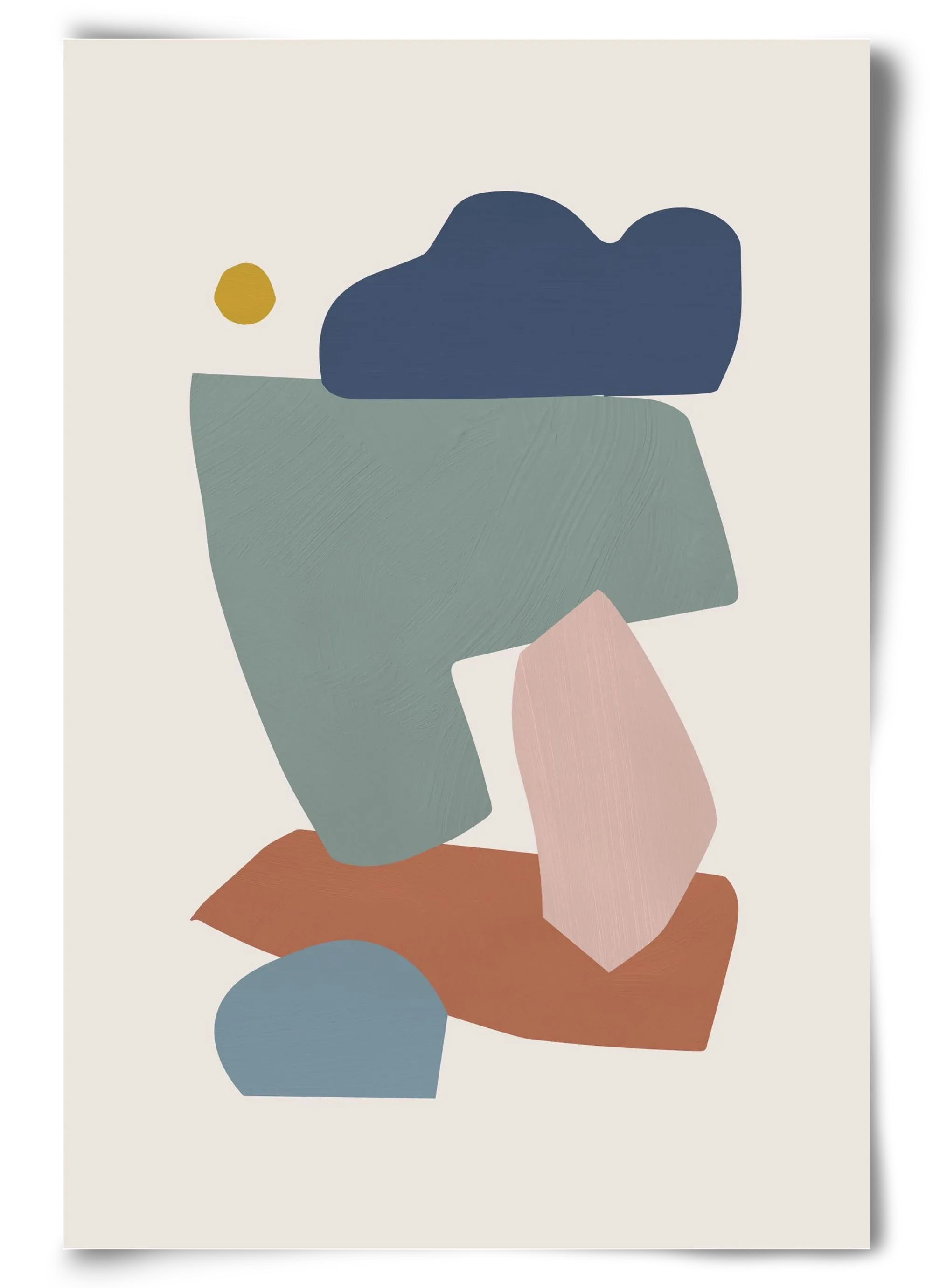Collage Pastel I - artbridge