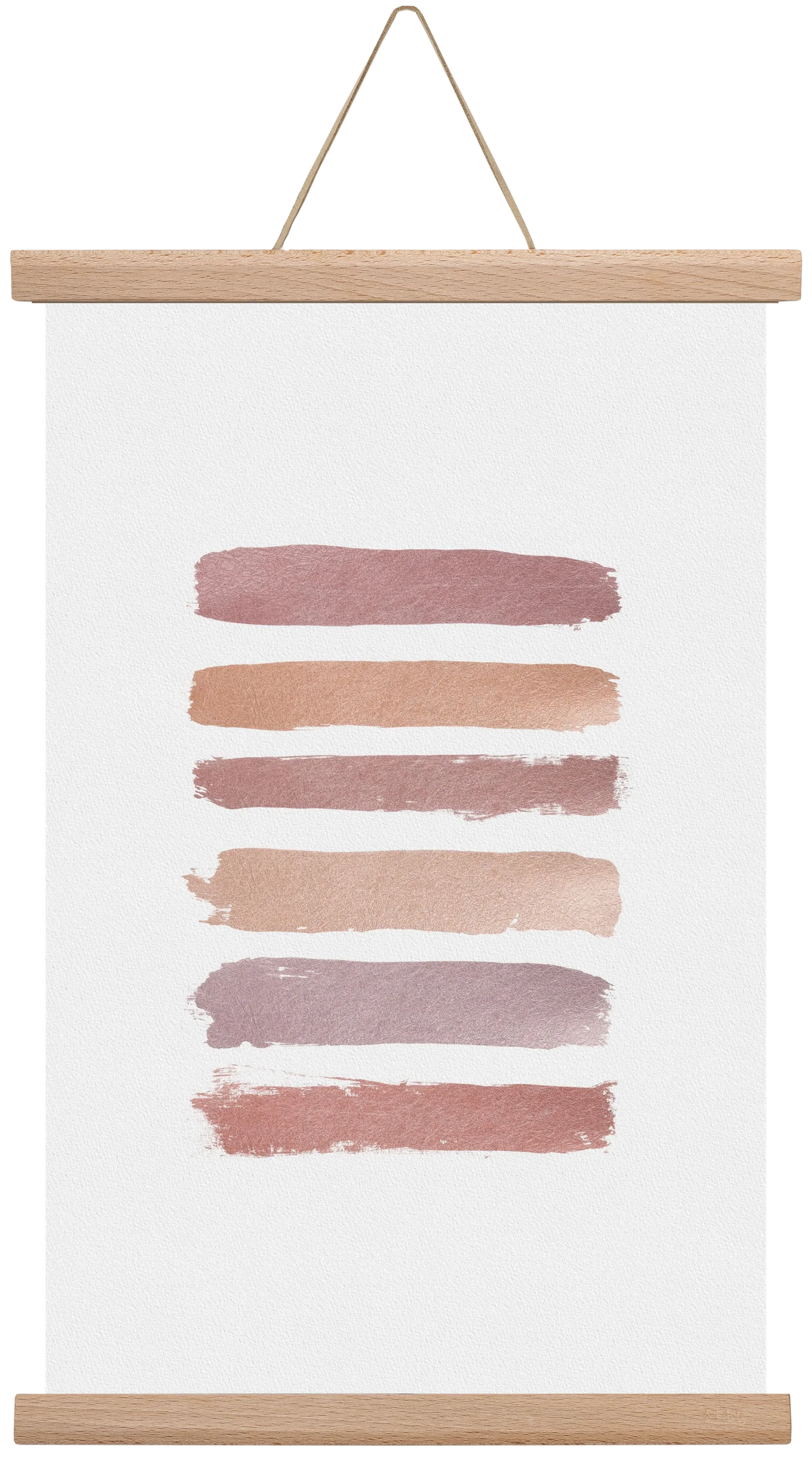 Dusty Rose Stripes - artbridge