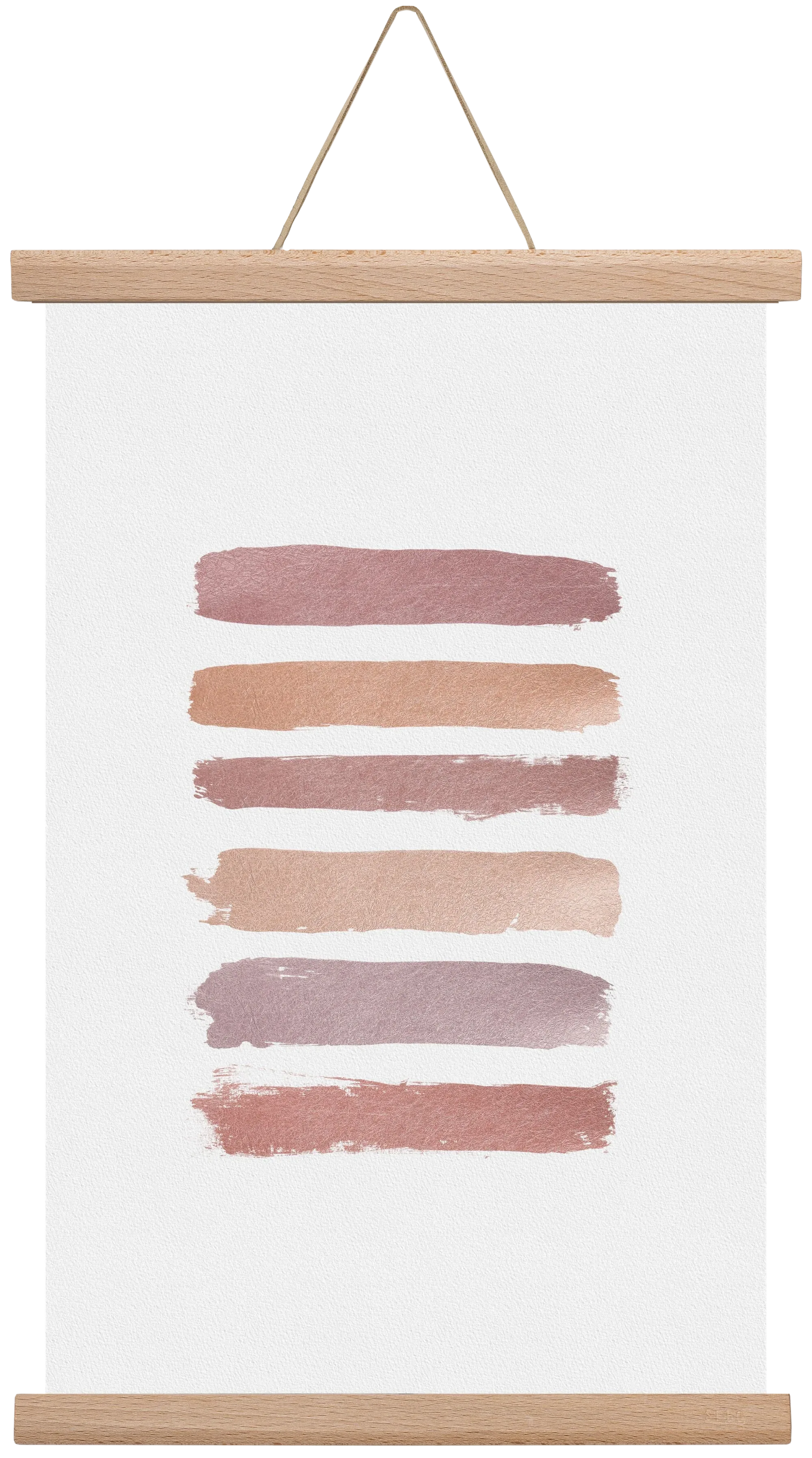 Dusty Rose Stripes - artbridge