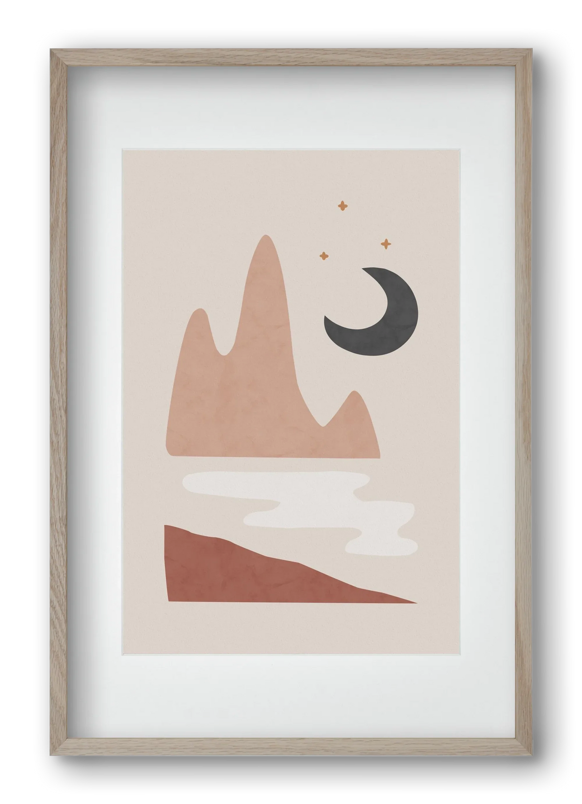 Landscape & Moon - artbridge