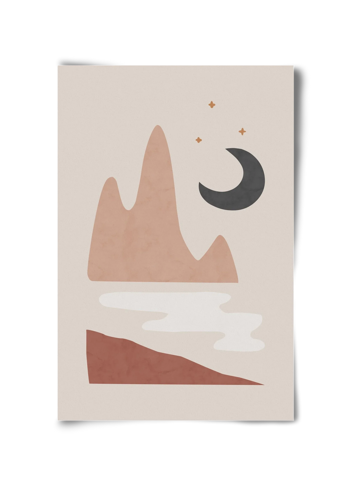 Landscape & Moon - artbridge