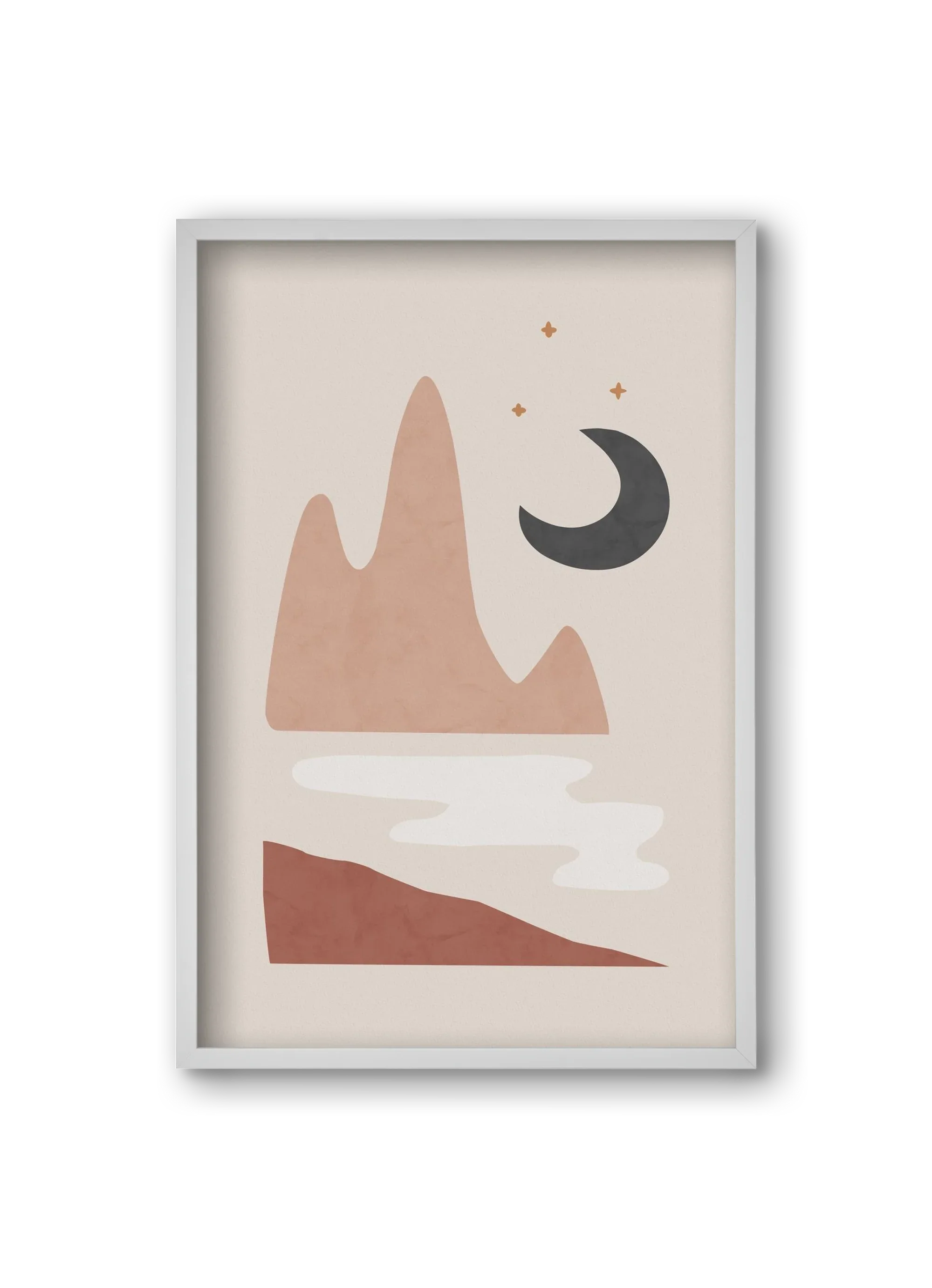 Landscape & Moon - artbridge