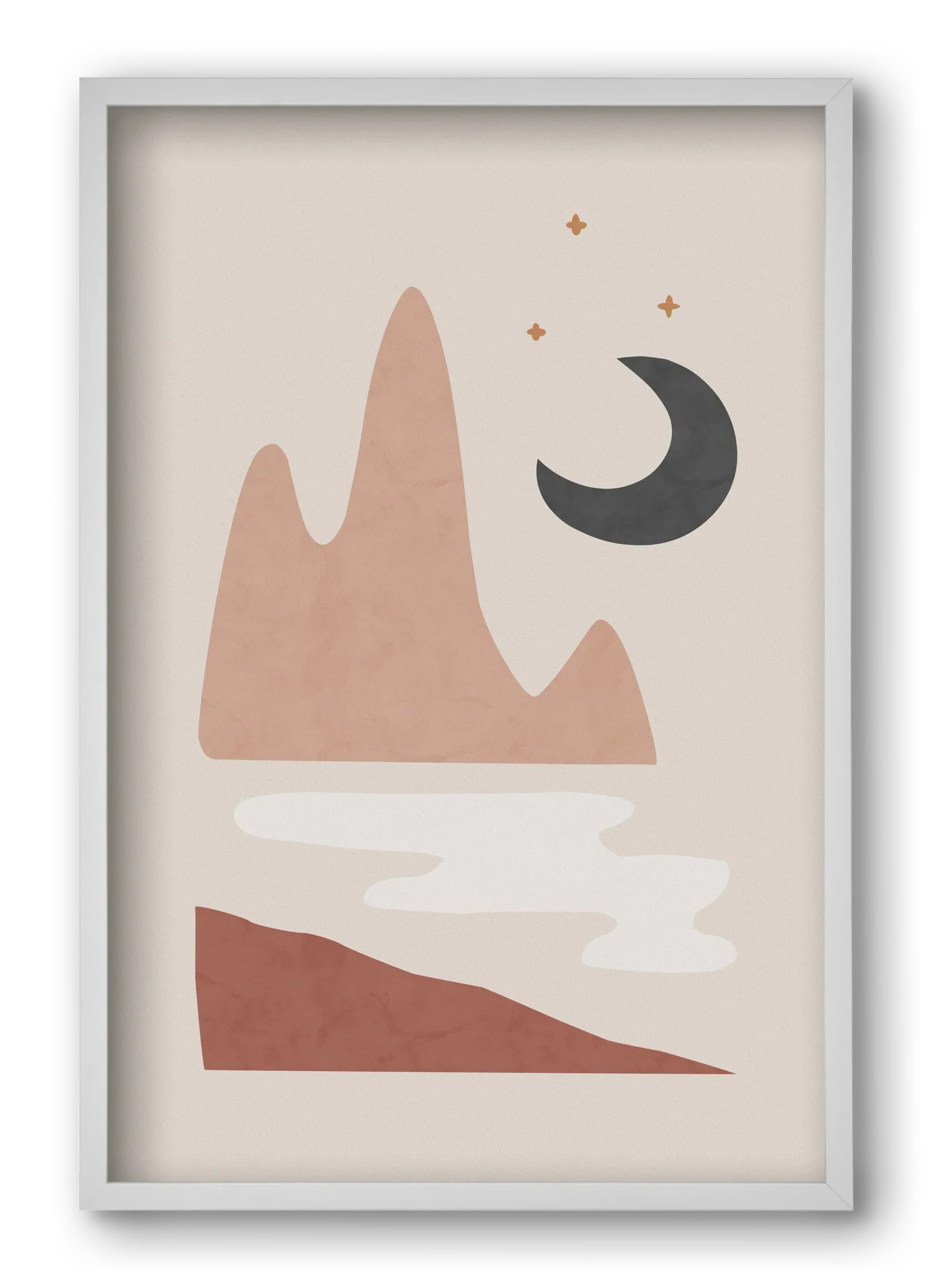 Landscape & Moon - artbridge