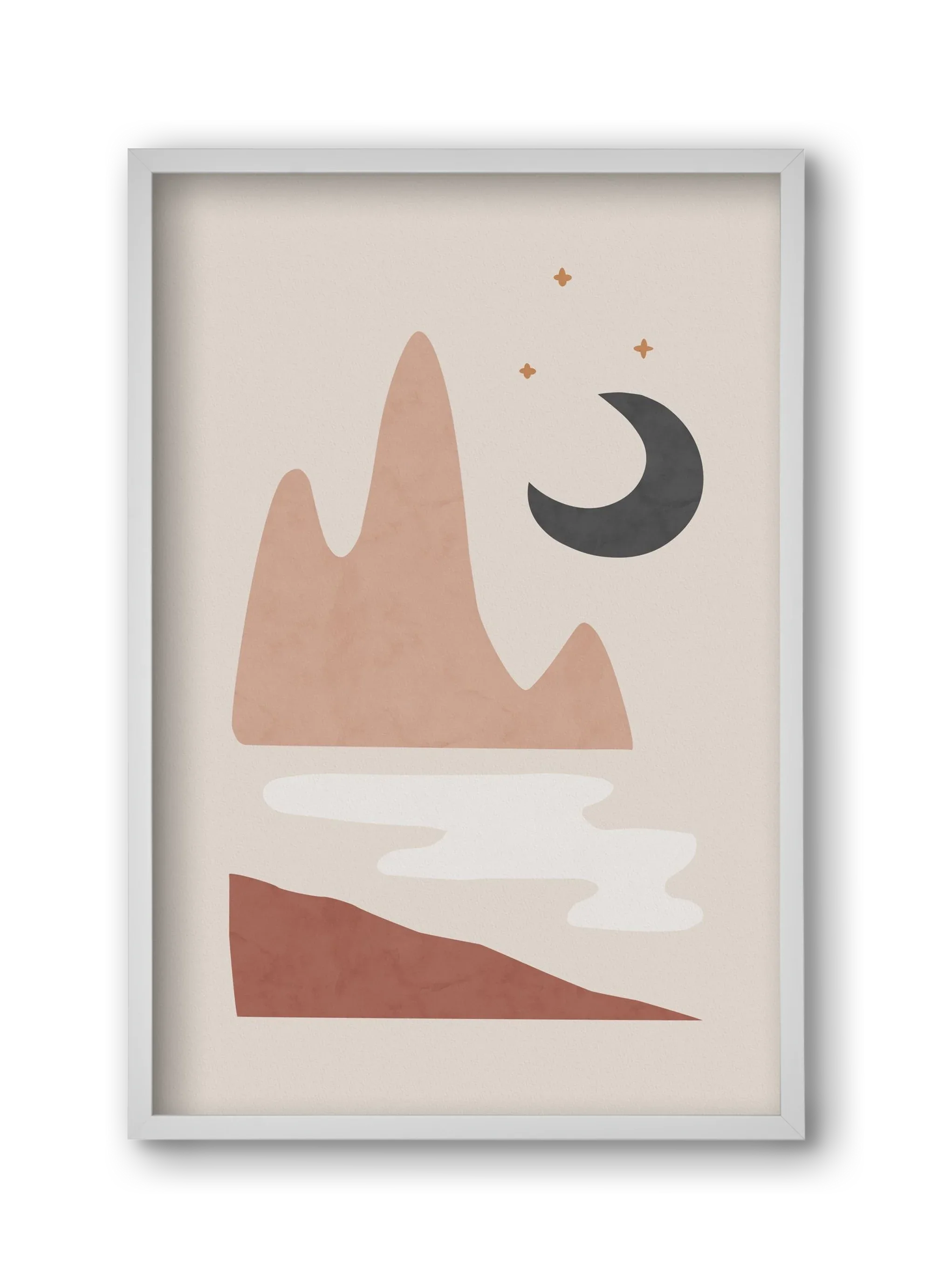 Landscape & Moon - artbridge