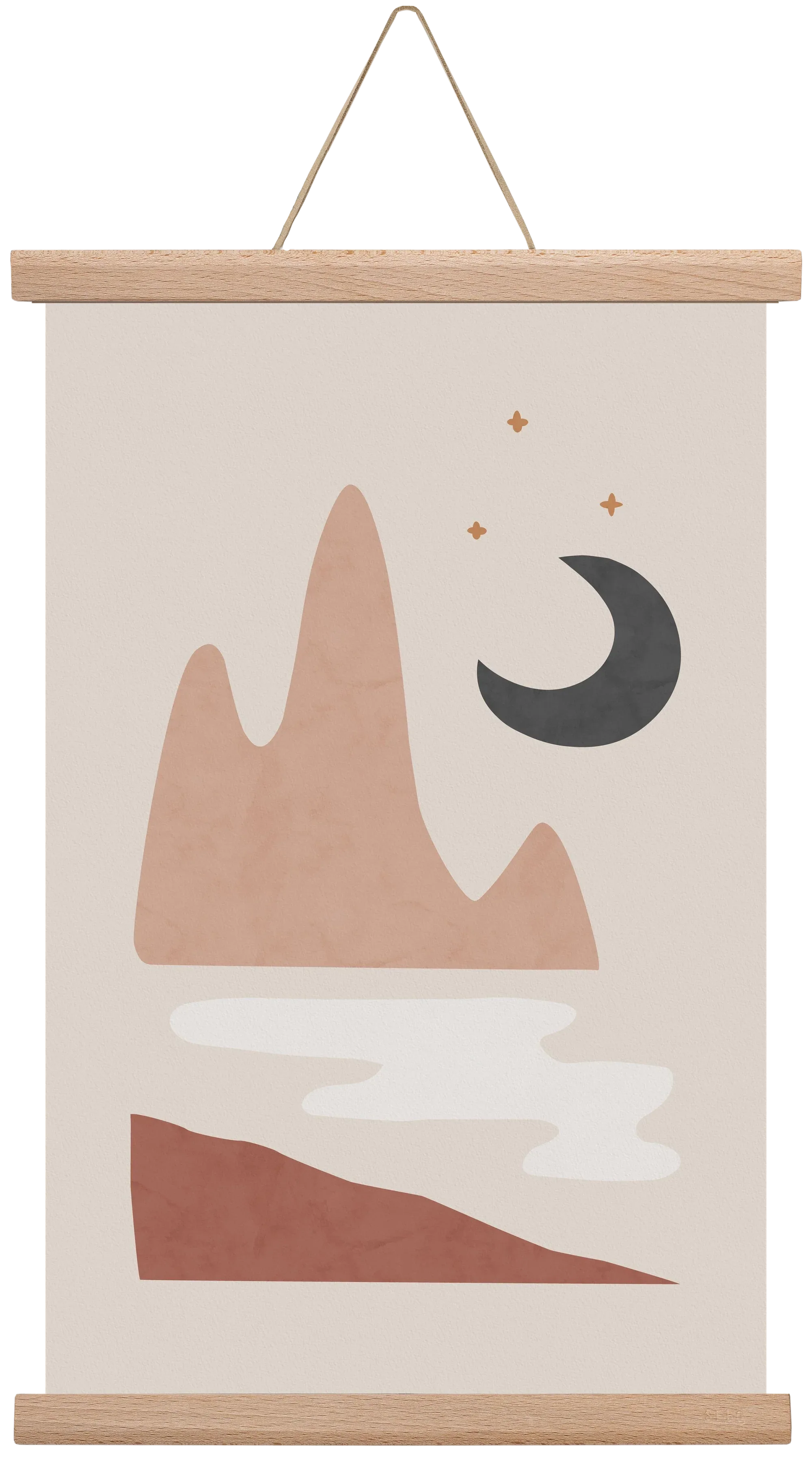 Landscape & Moon - artbridge