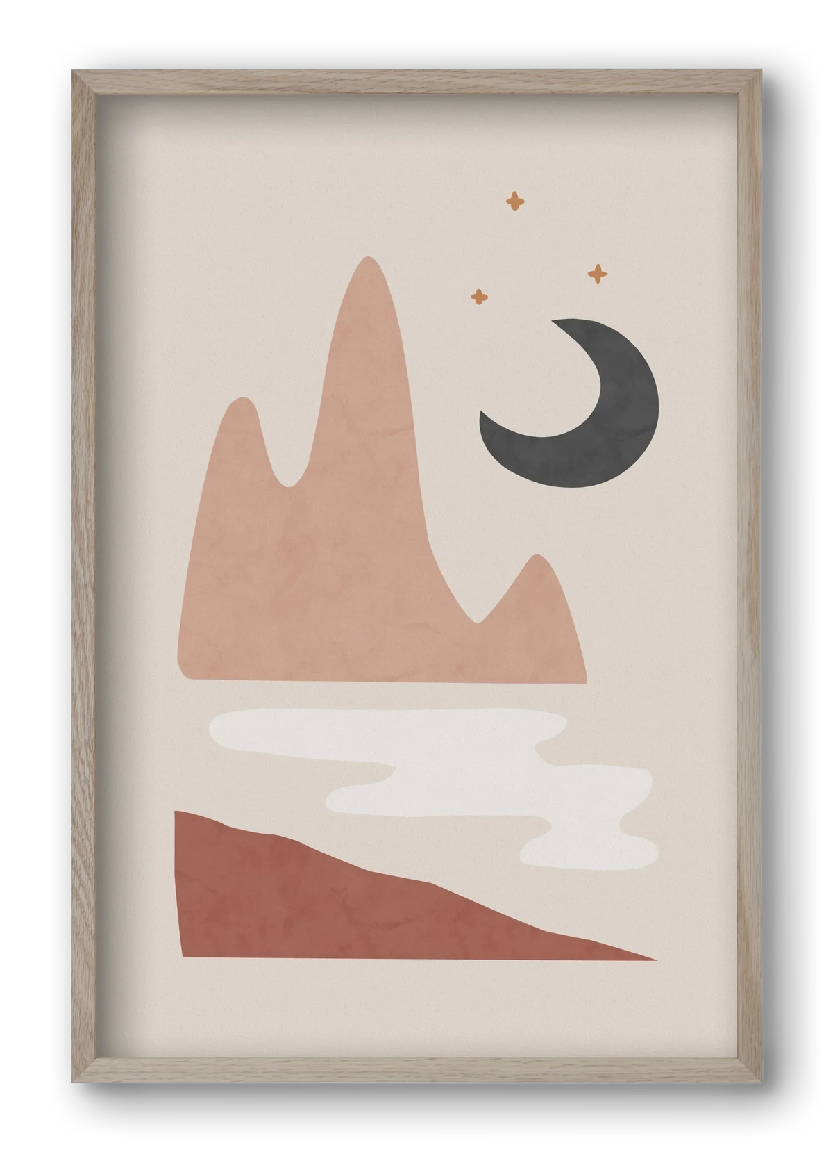 Landscape & Moon - artbridge