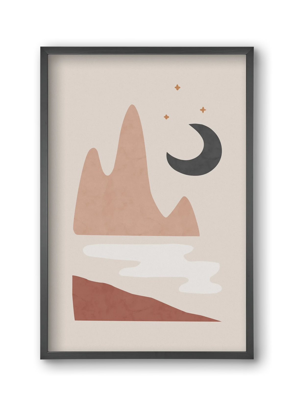 Landscape & Moon - artbridge