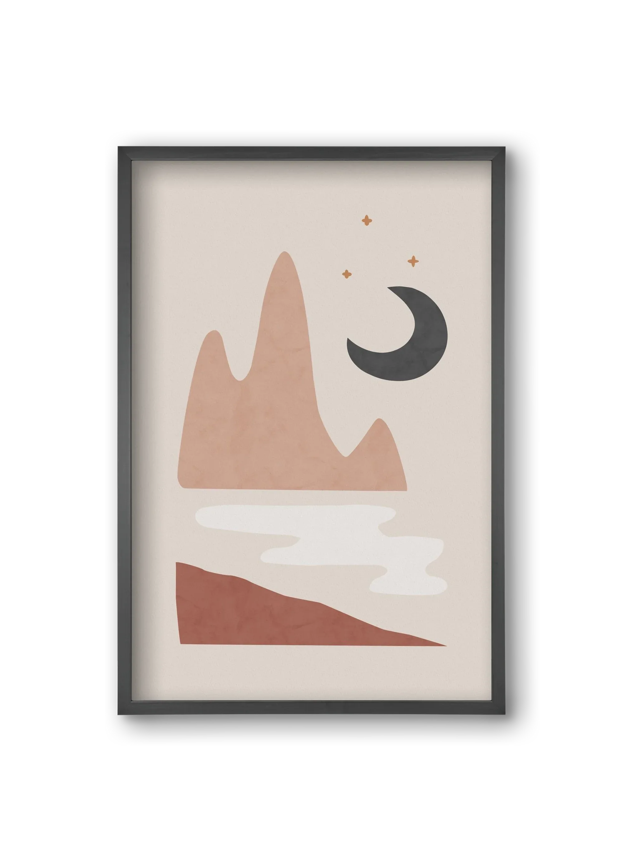 Landscape & Moon - artbridge