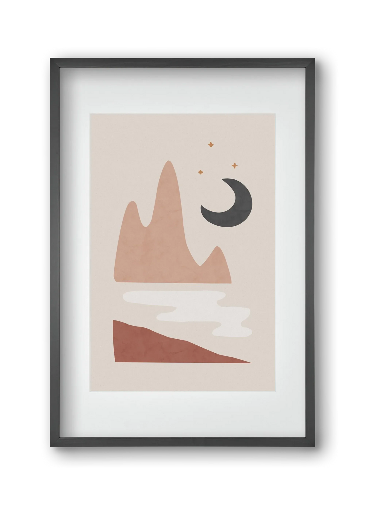 Landscape & Moon - artbridge