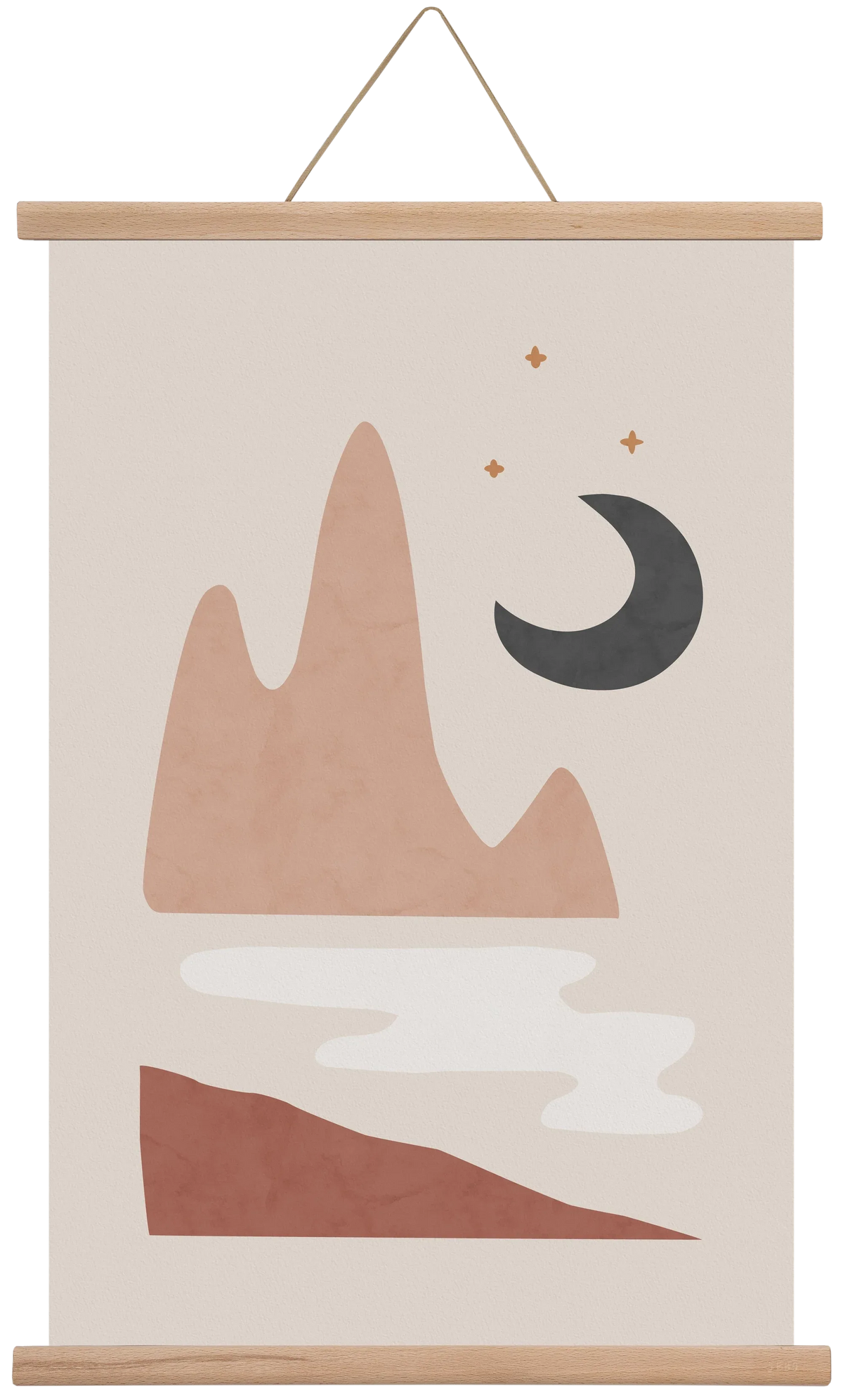 Landscape & Moon - artbridge