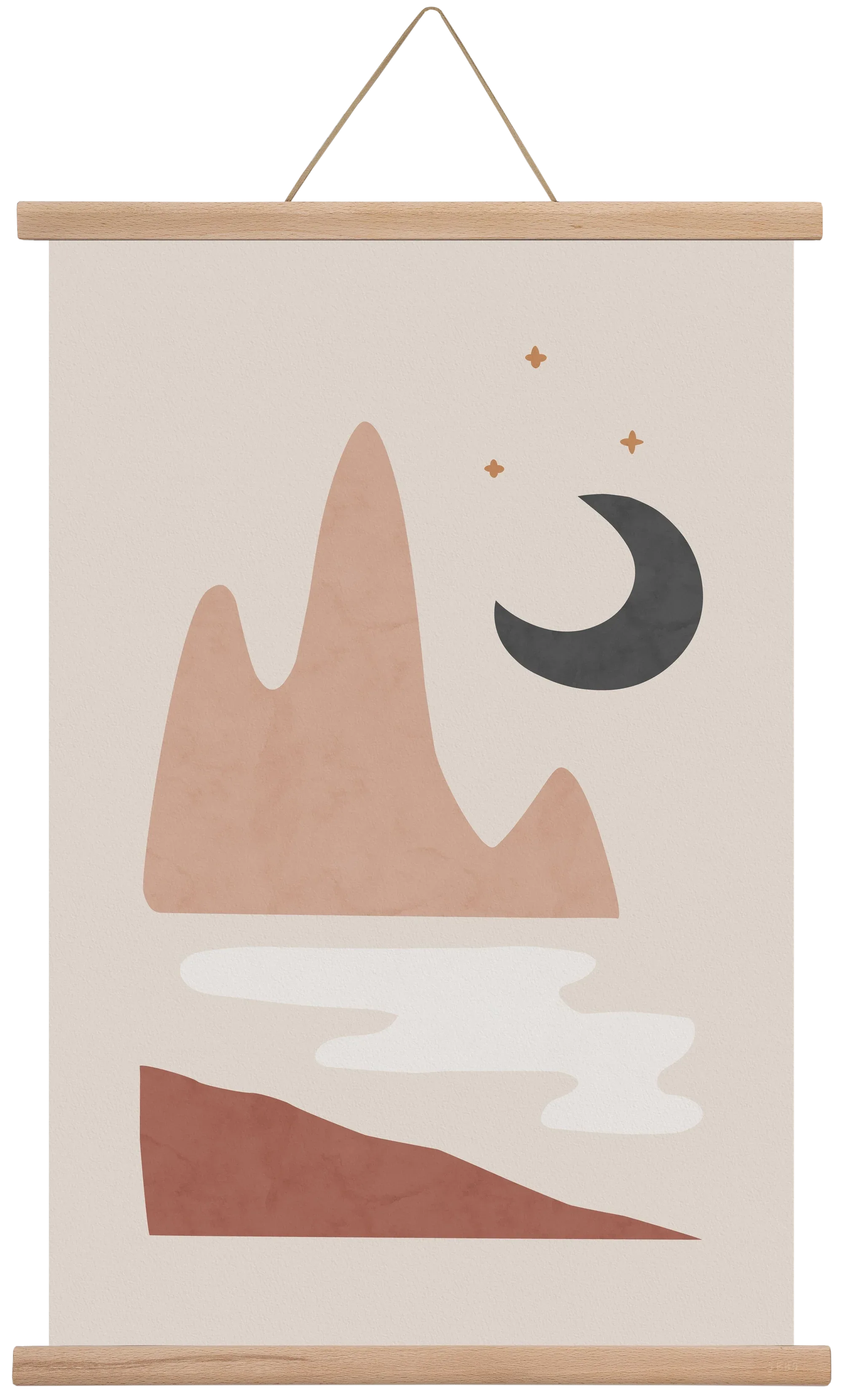 Landscape & Moon - artbridge