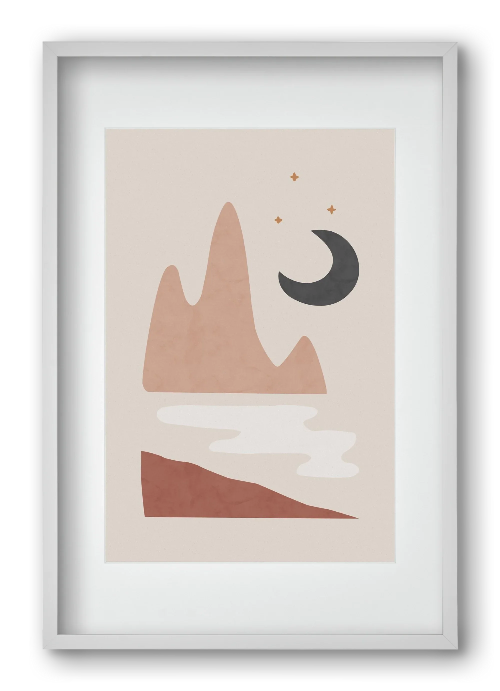 Landscape & Moon - artbridge