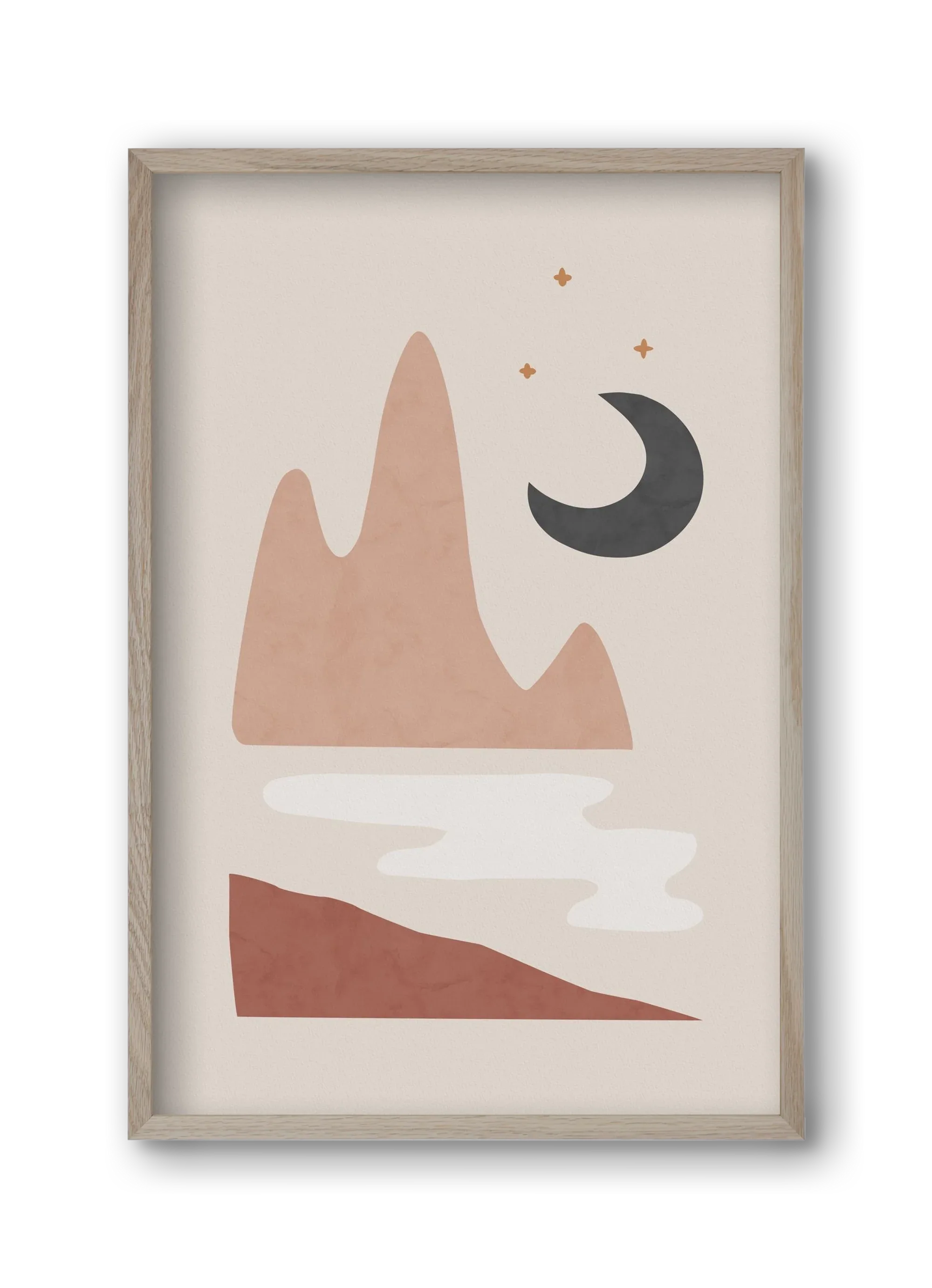 Landscape & Moon - artbridge
