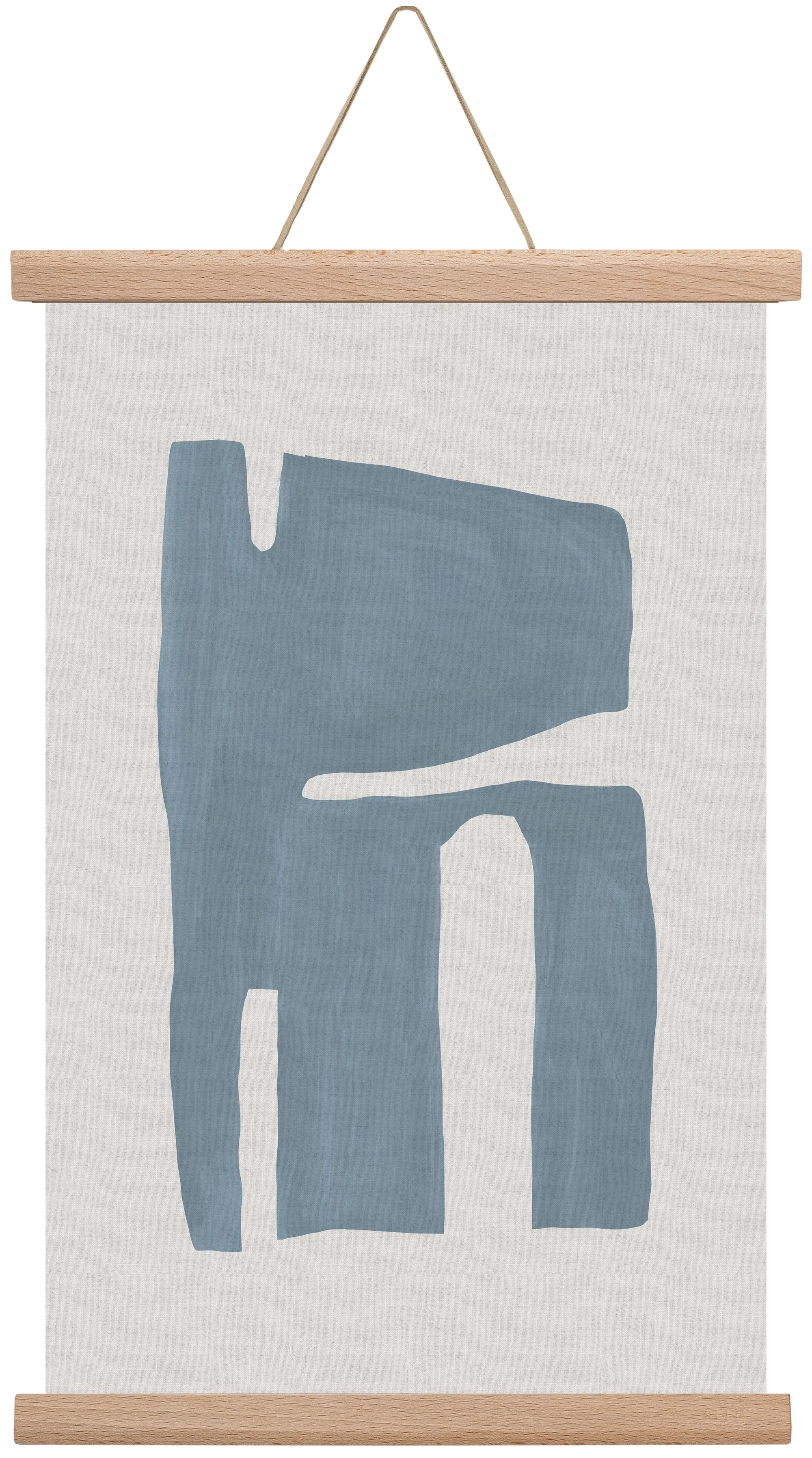 Mid Century Blue II - artbridge