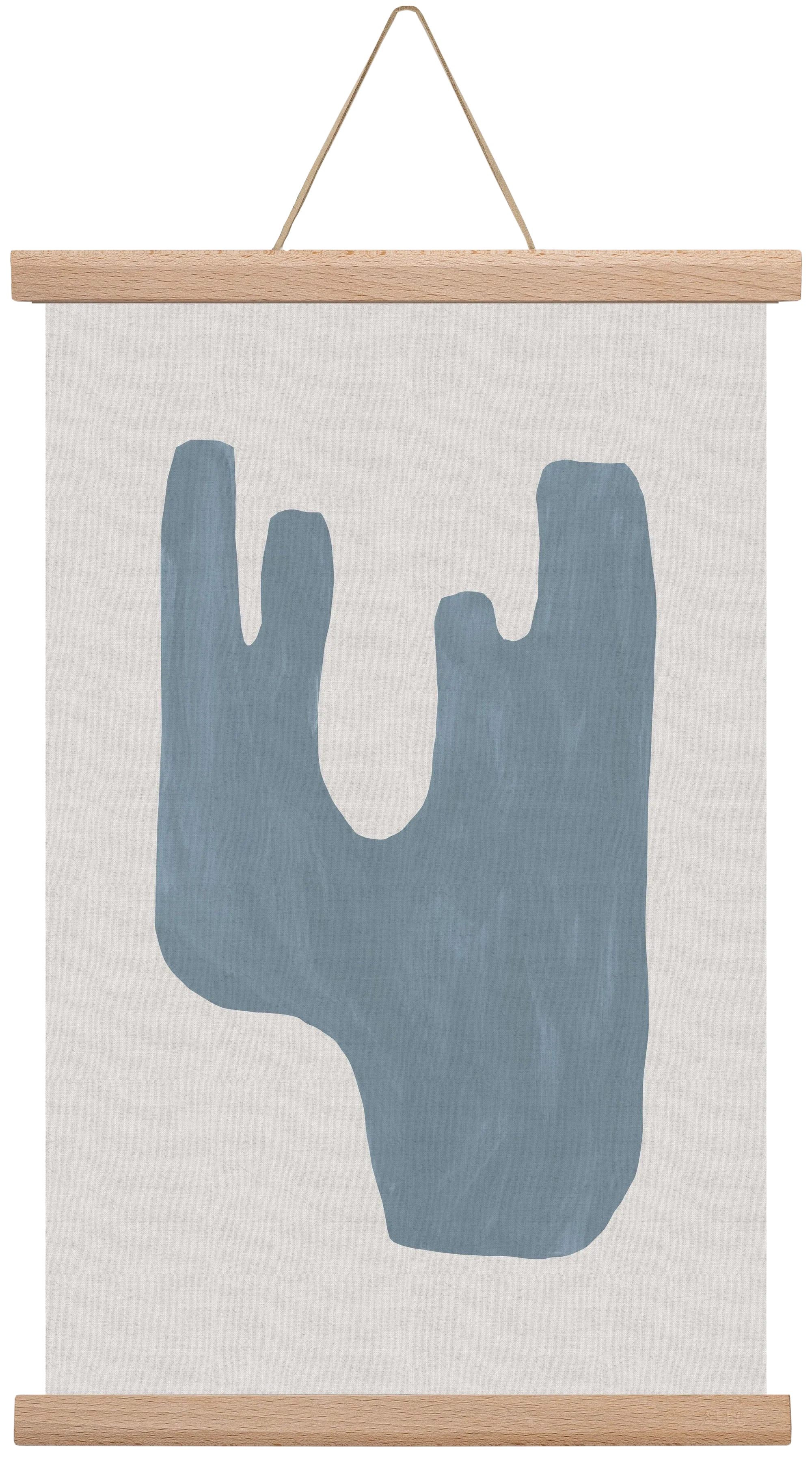Mid Century Blue IV - artbridge