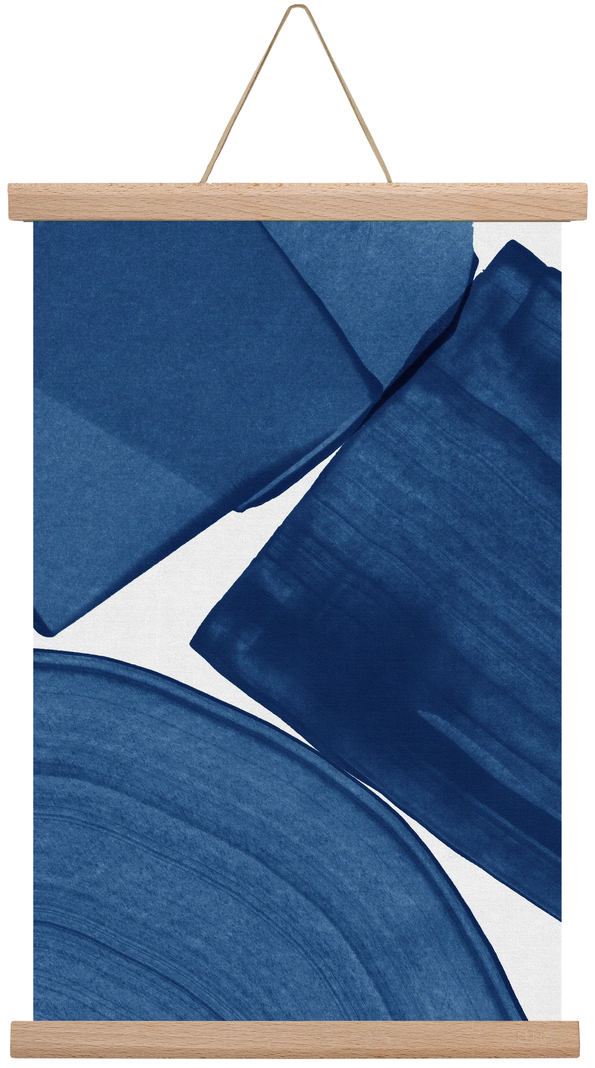 Modern Painting Blue II - artbridge