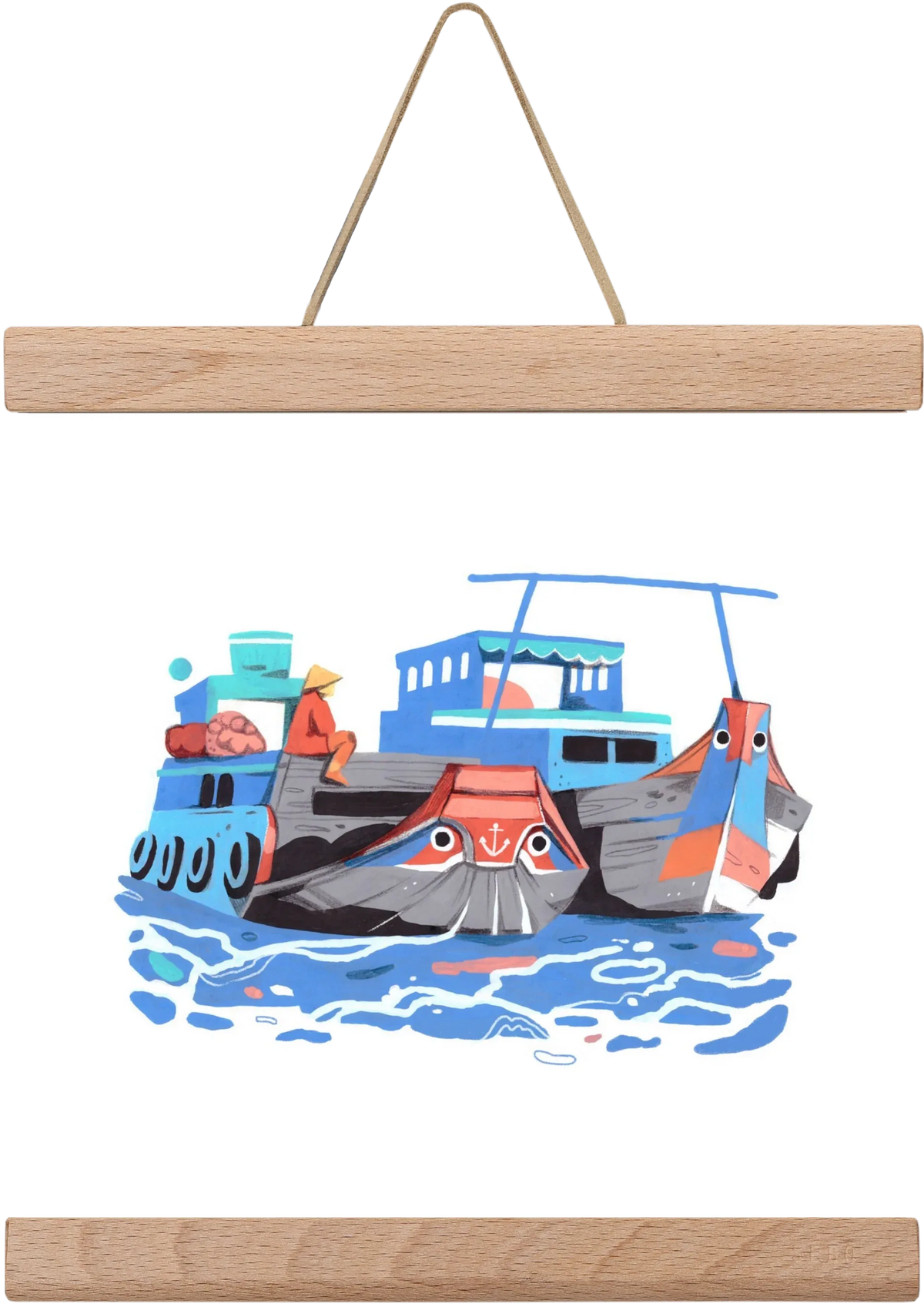 Cai Rang floating market - artbridge