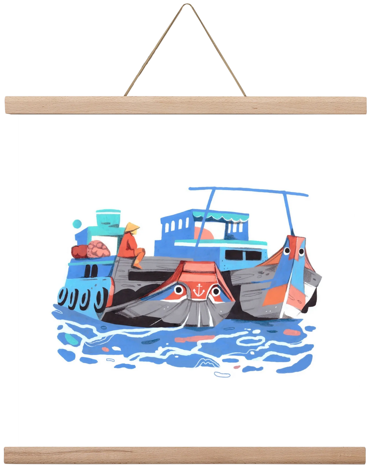 Cai Rang floating market - artbridge