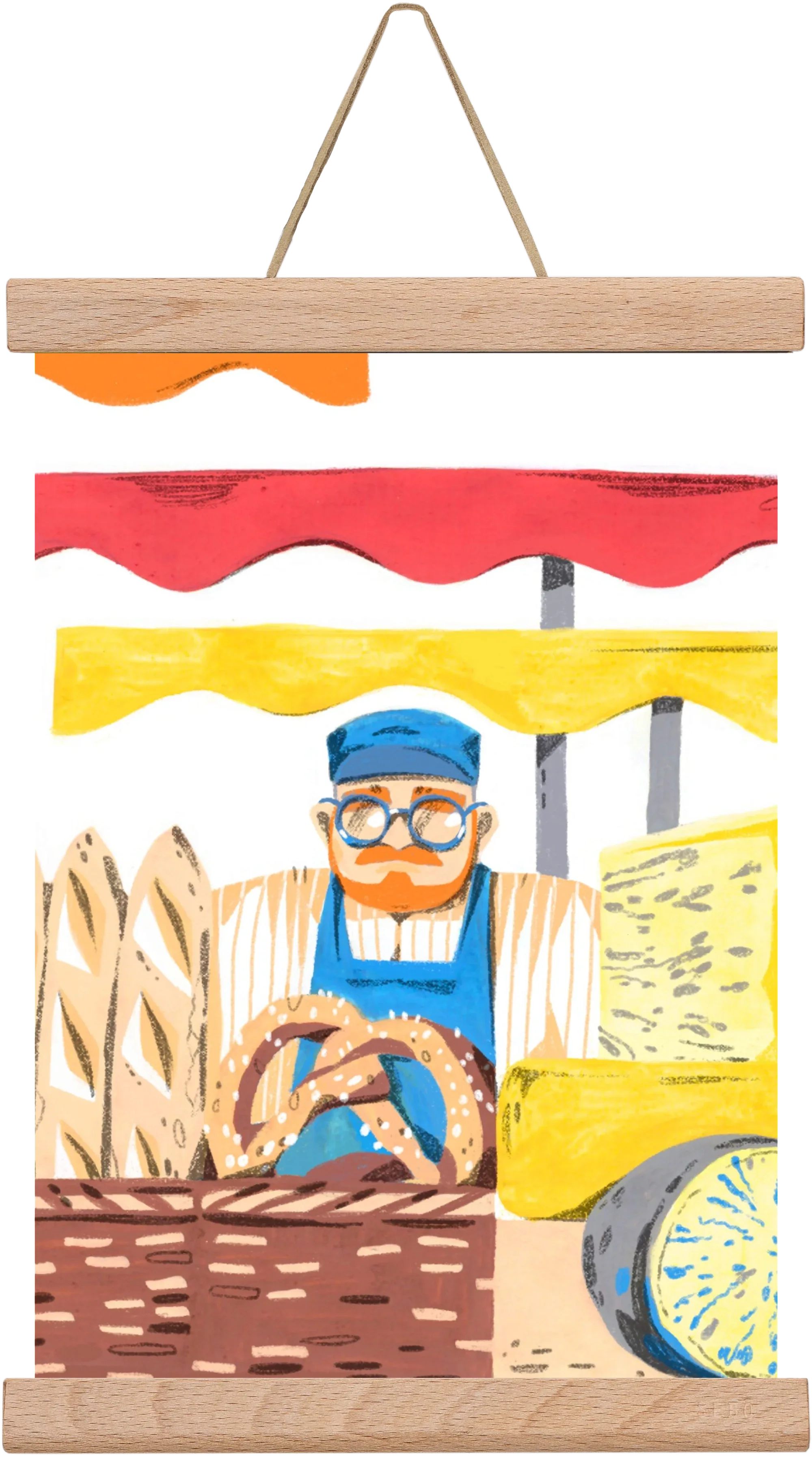 Cheese market - artbridge