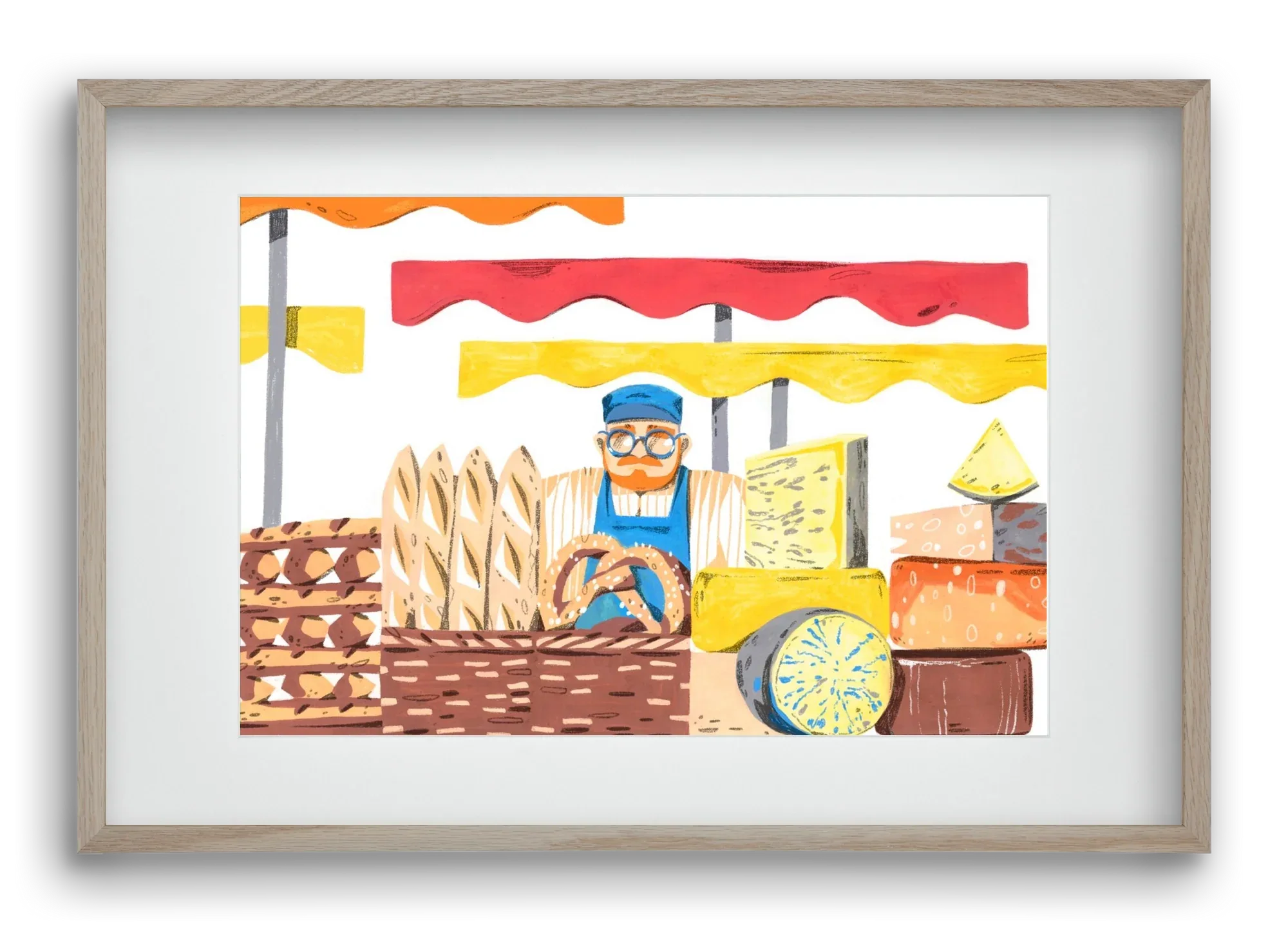 Cheese market - artbridge