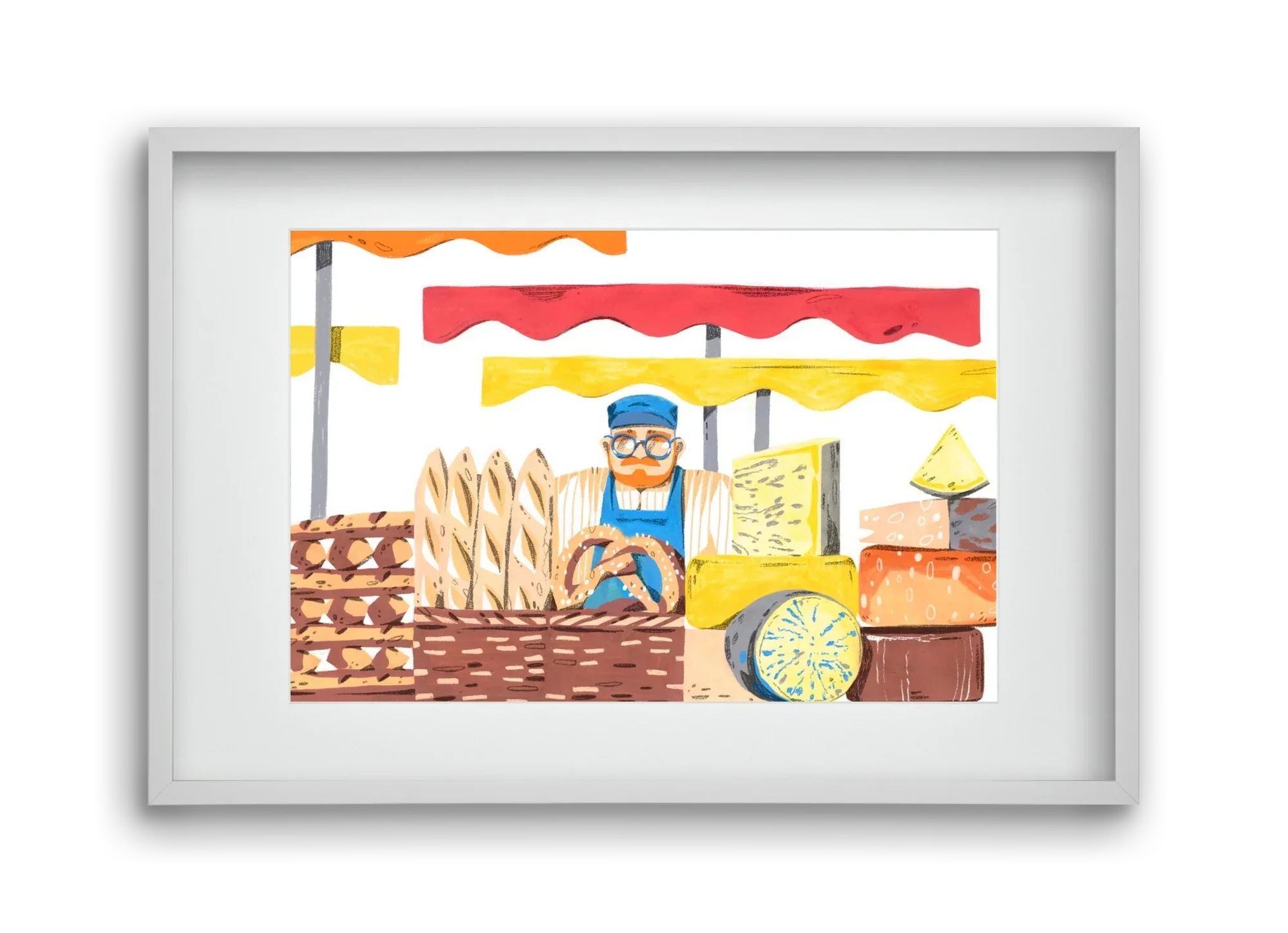 Cheese market - artbridge