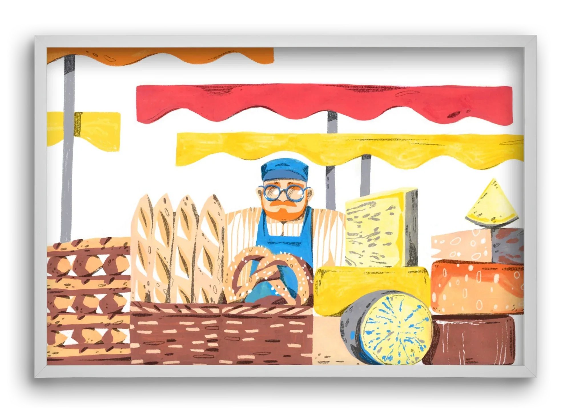 Cheese market - artbridge