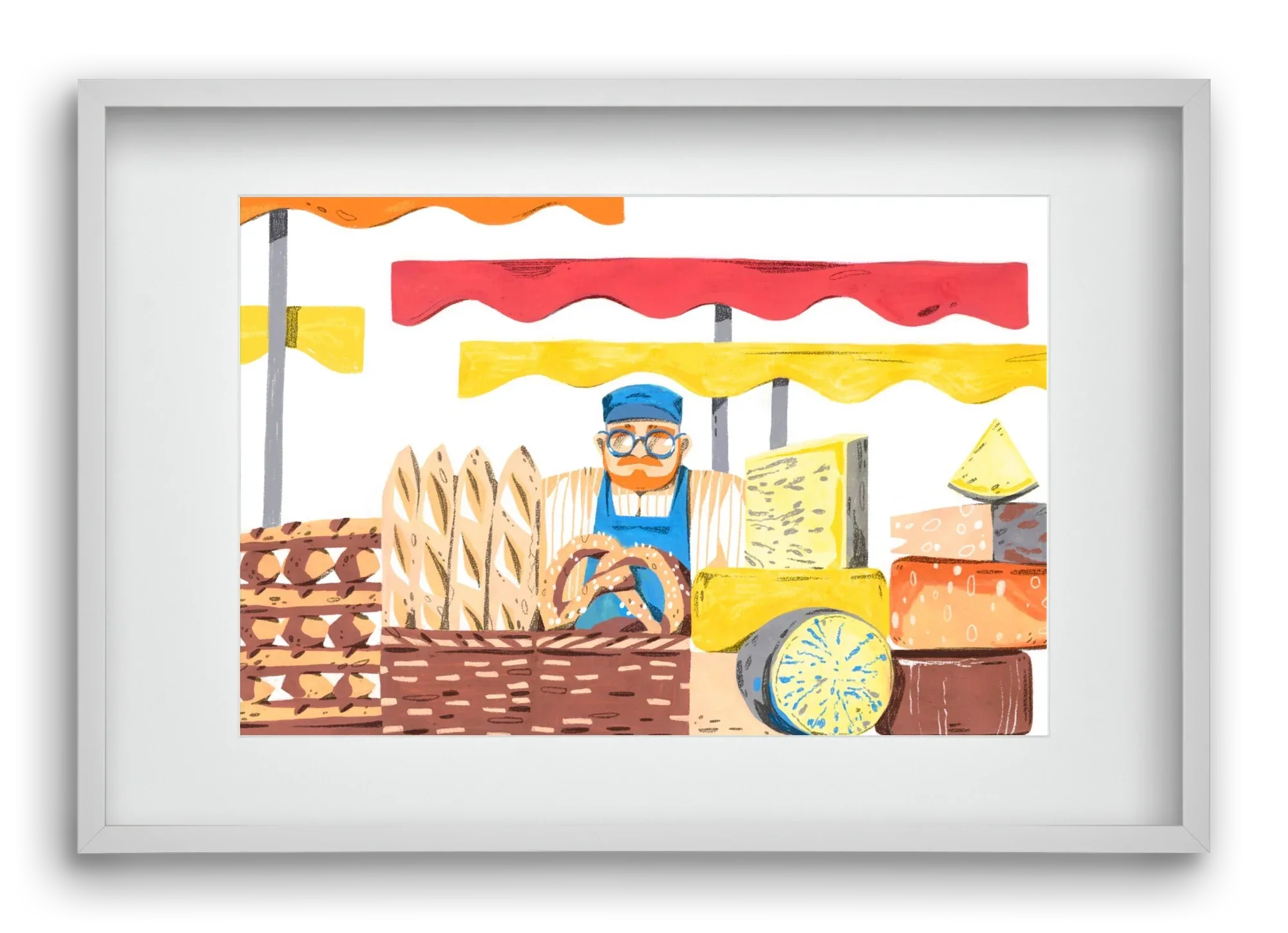 Cheese market - artbridge
