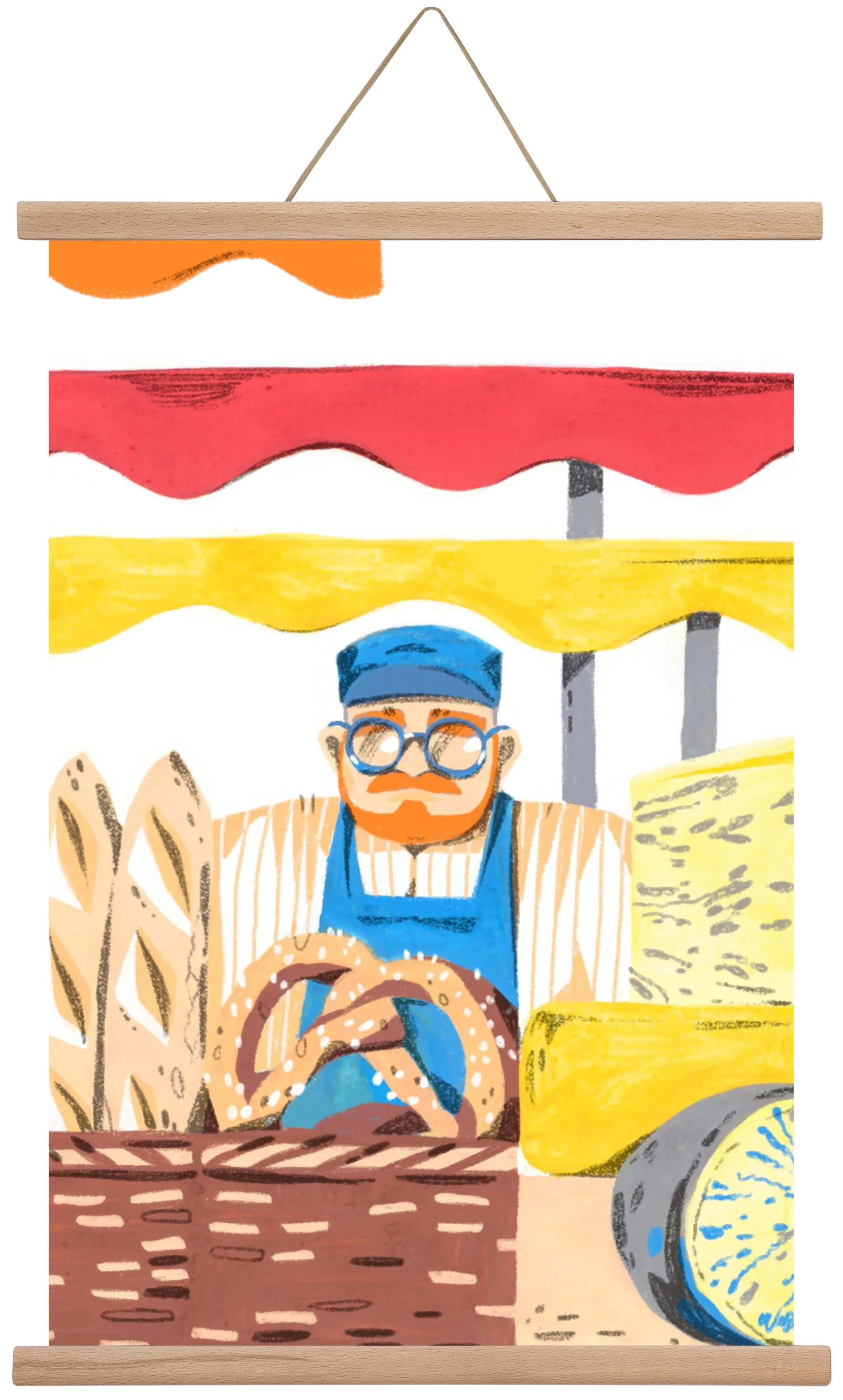 Cheese market - artbridge