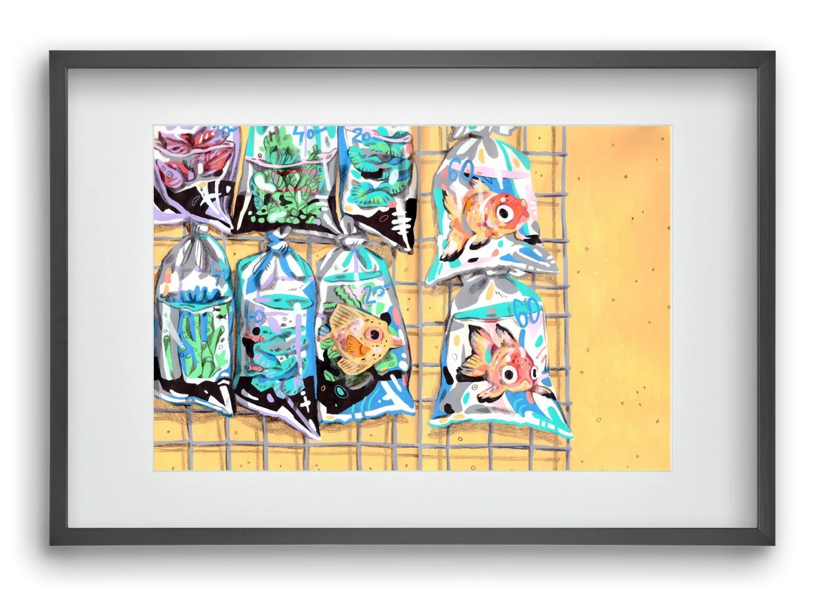 Goldfish market - artbridge