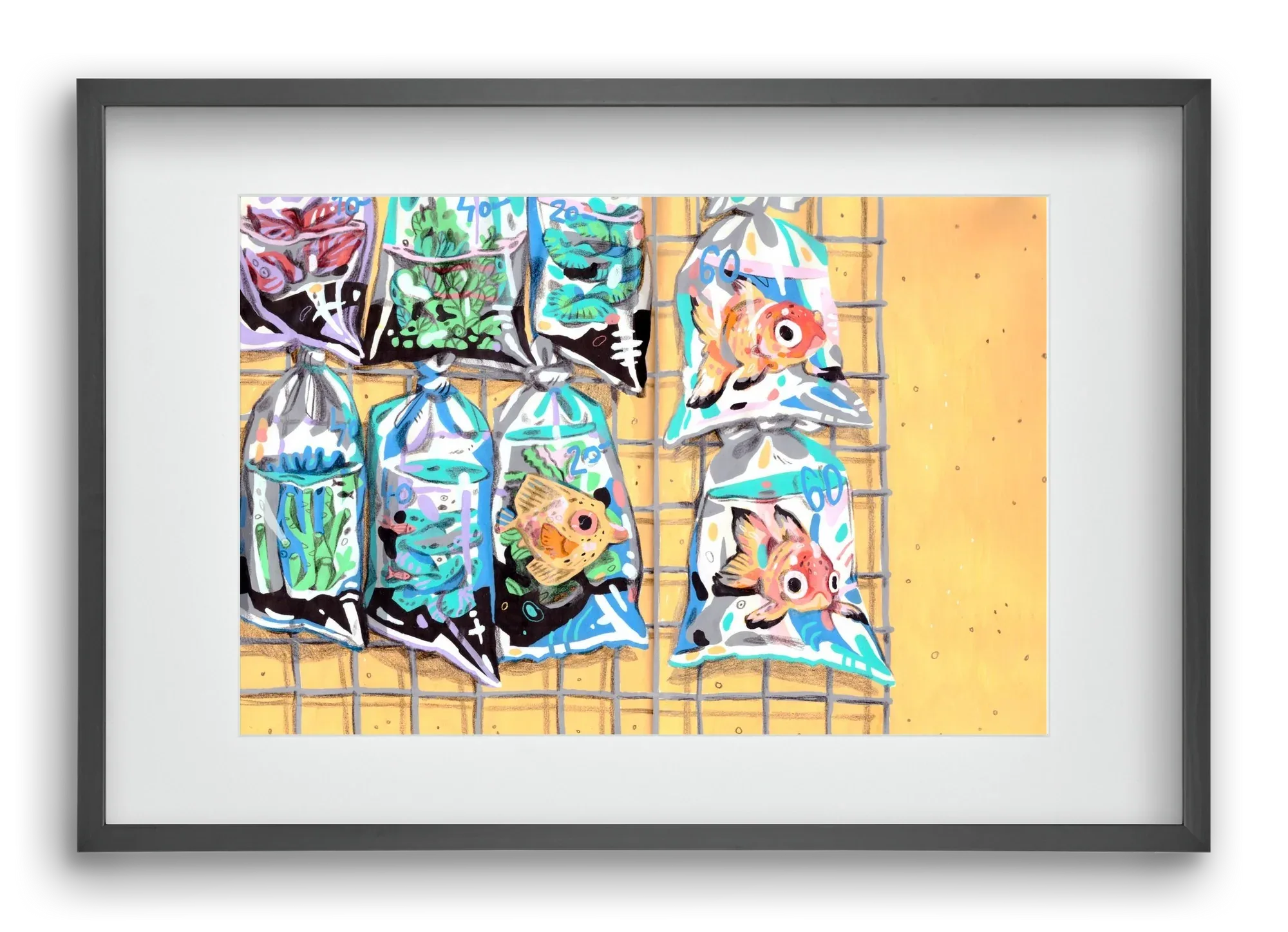 Goldfish market - artbridge