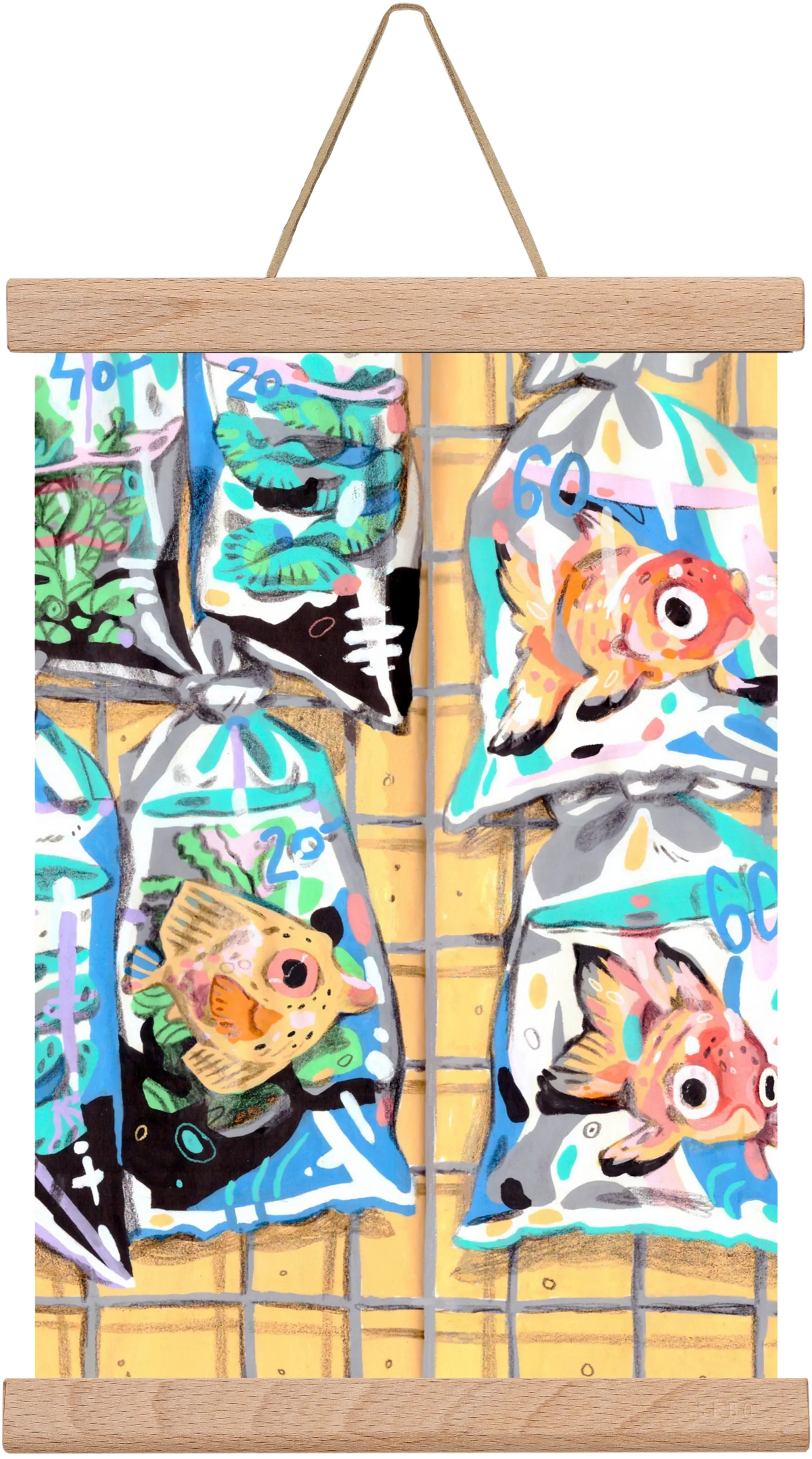 Goldfish market - artbridge