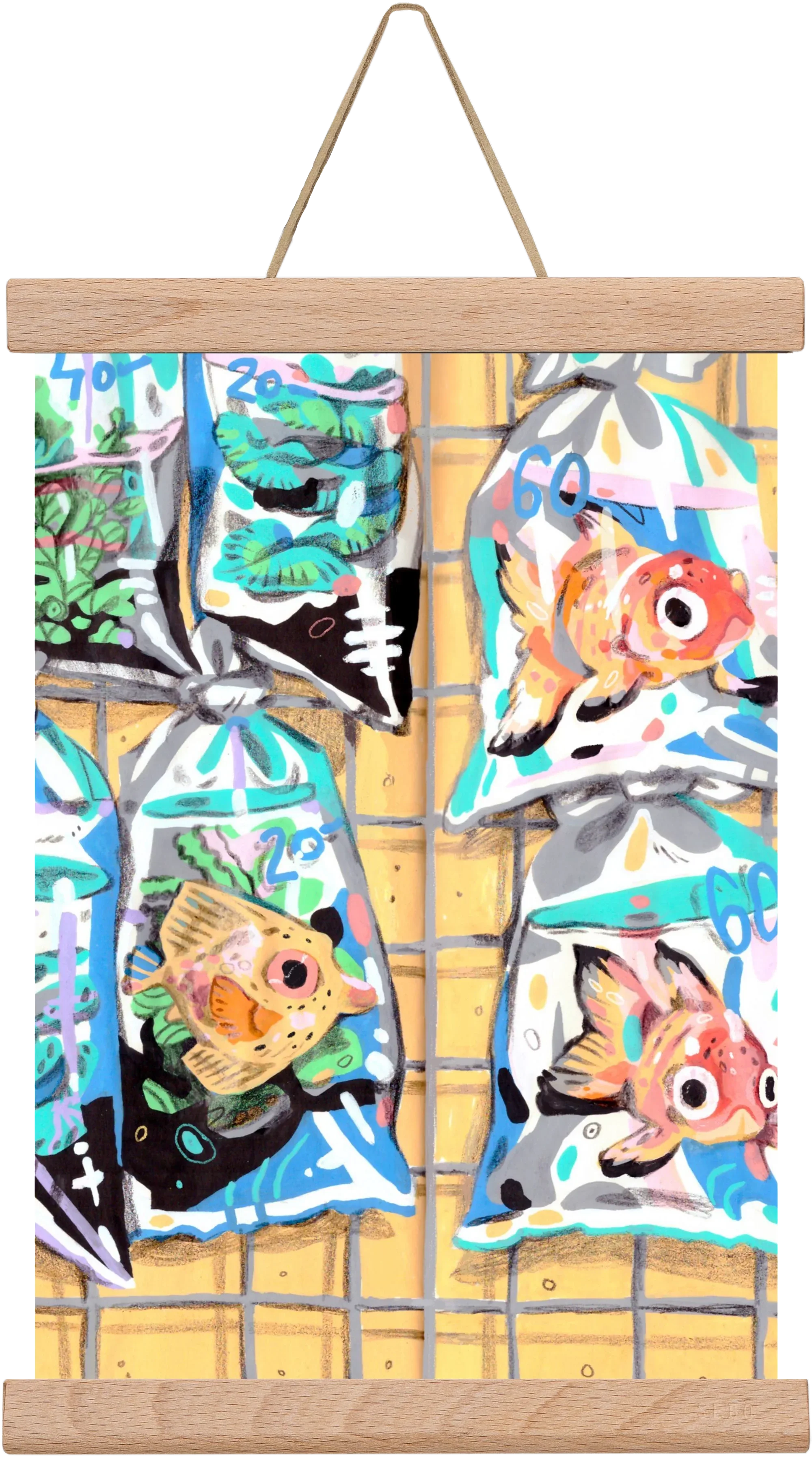 Goldfish market - artbridge