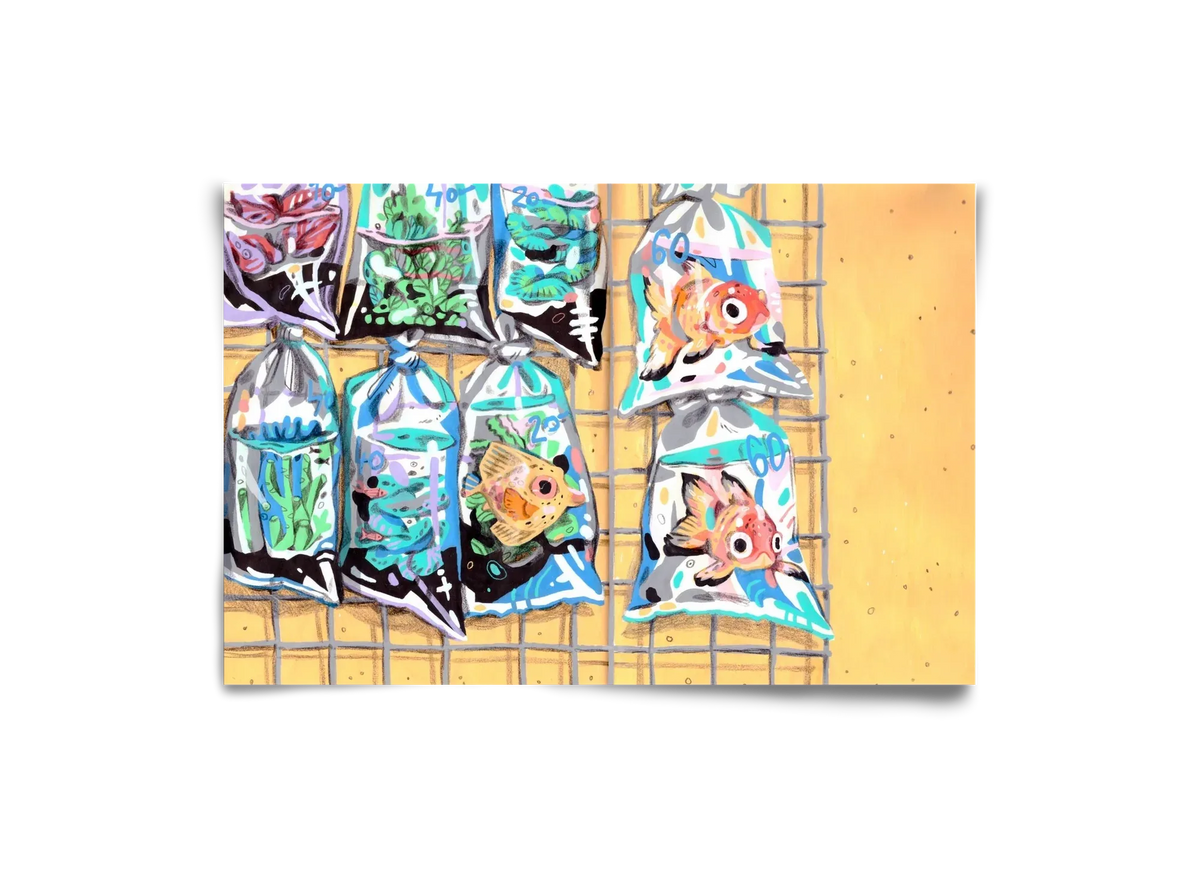Goldfish market - artbridge