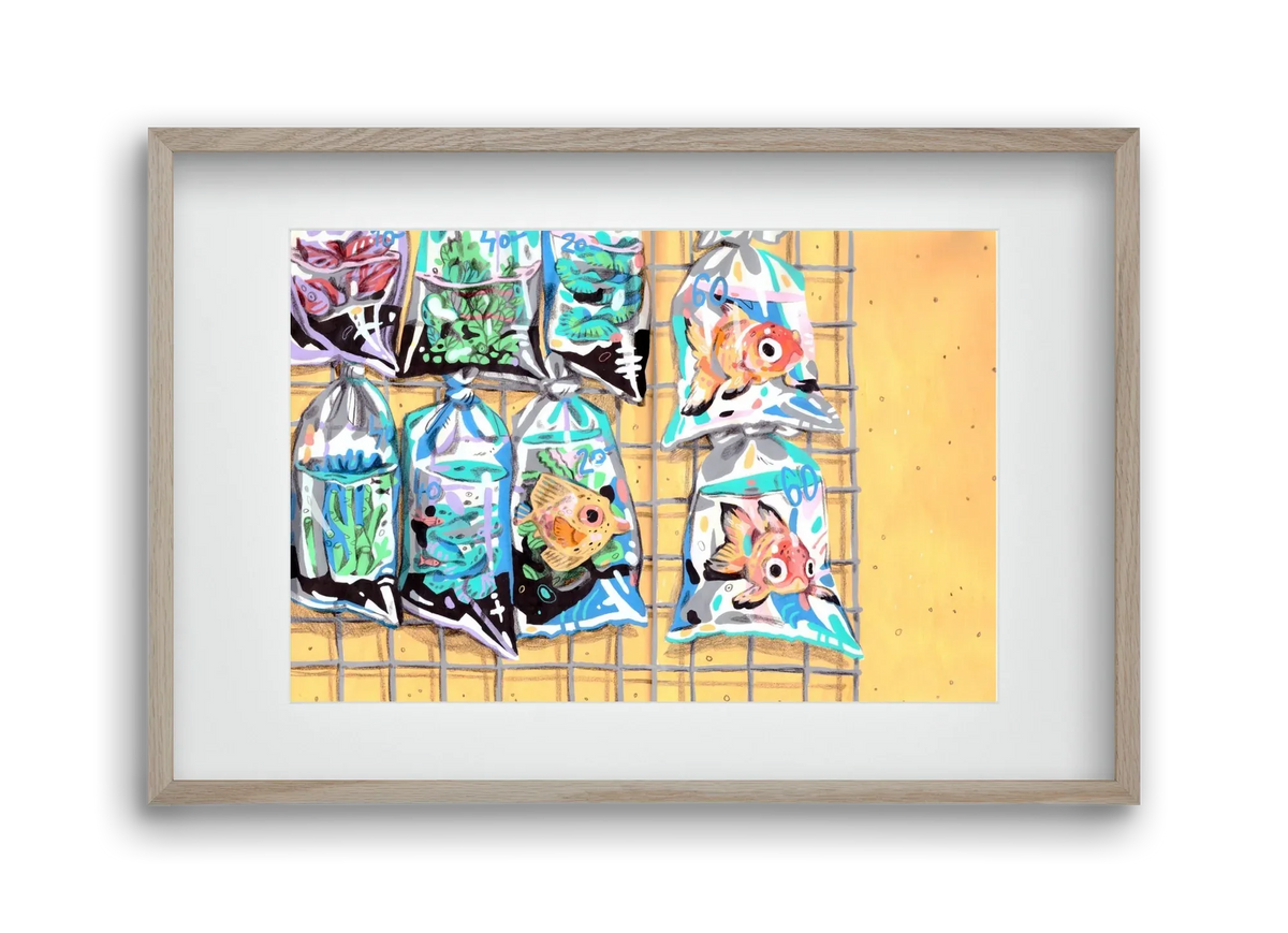 Goldfish market - artbridge
