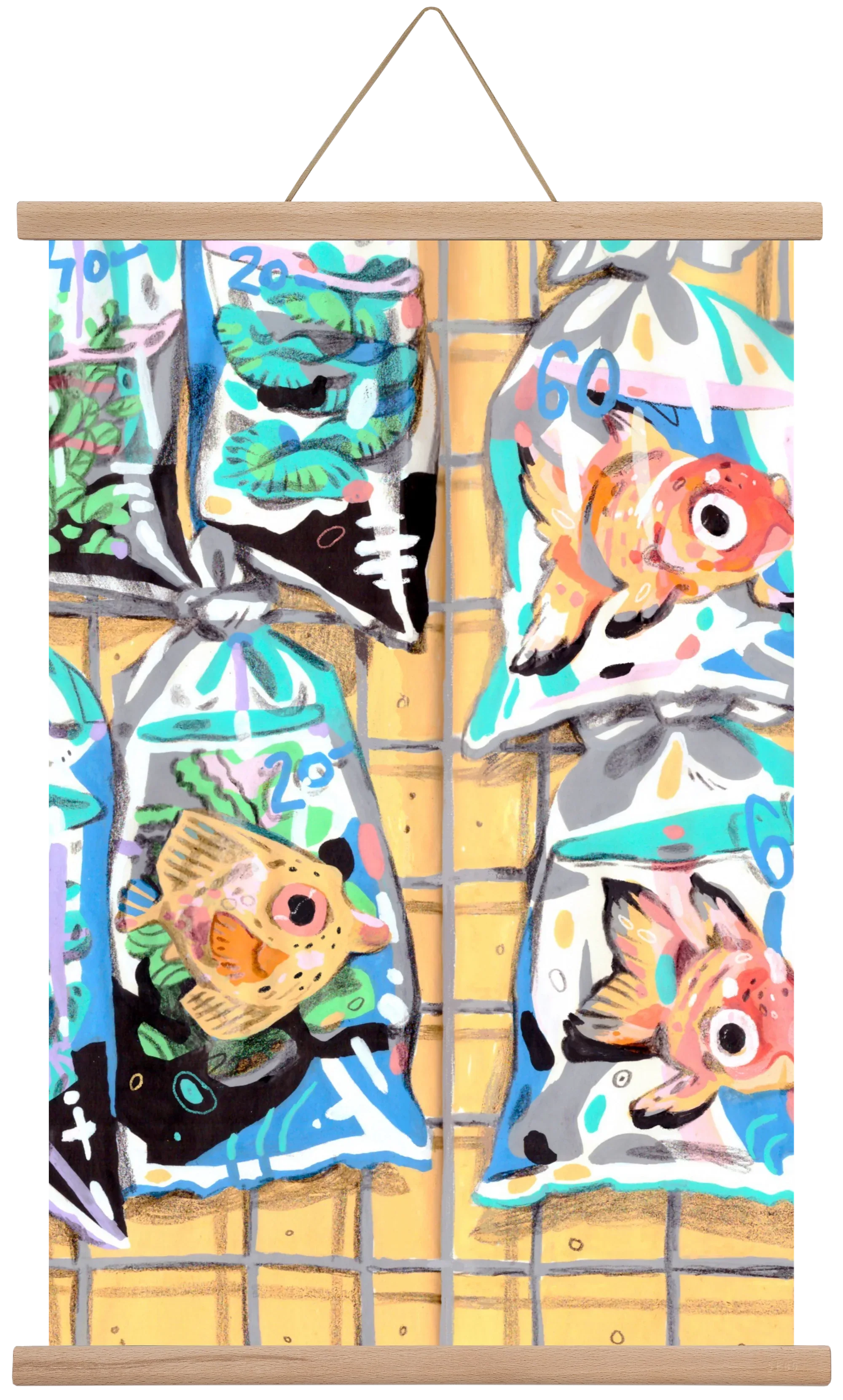 Goldfish market - artbridge