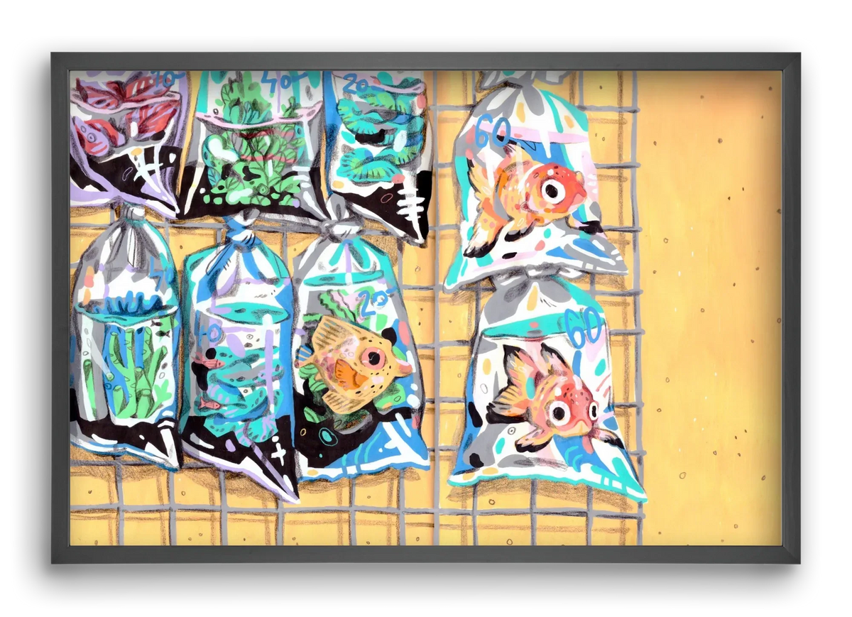 Goldfish market - artbridge