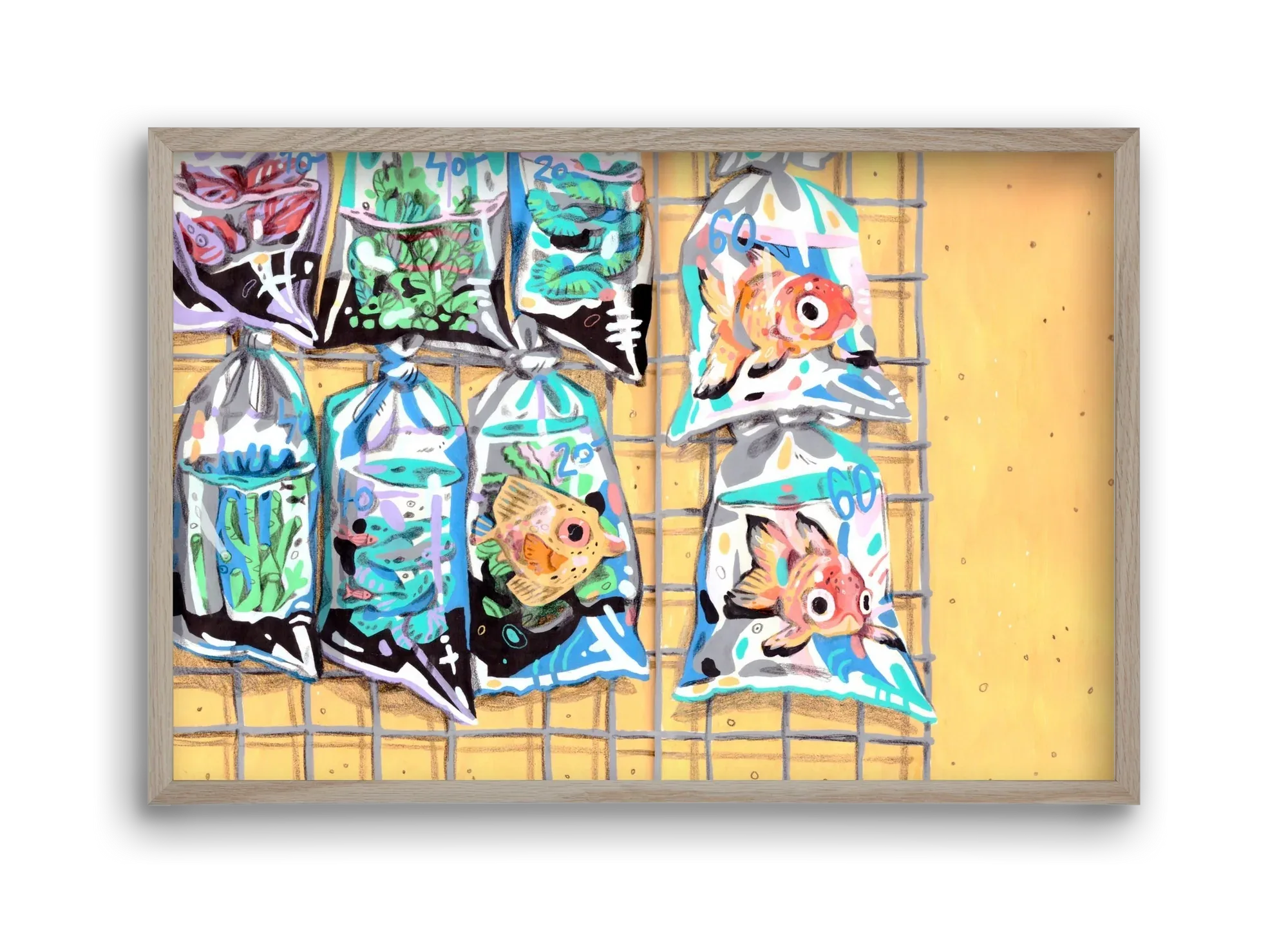 Goldfish market - artbridge