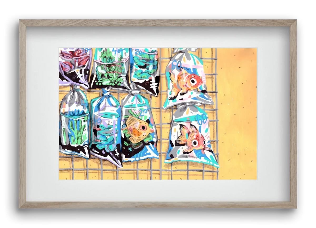 Goldfish market - artbridge