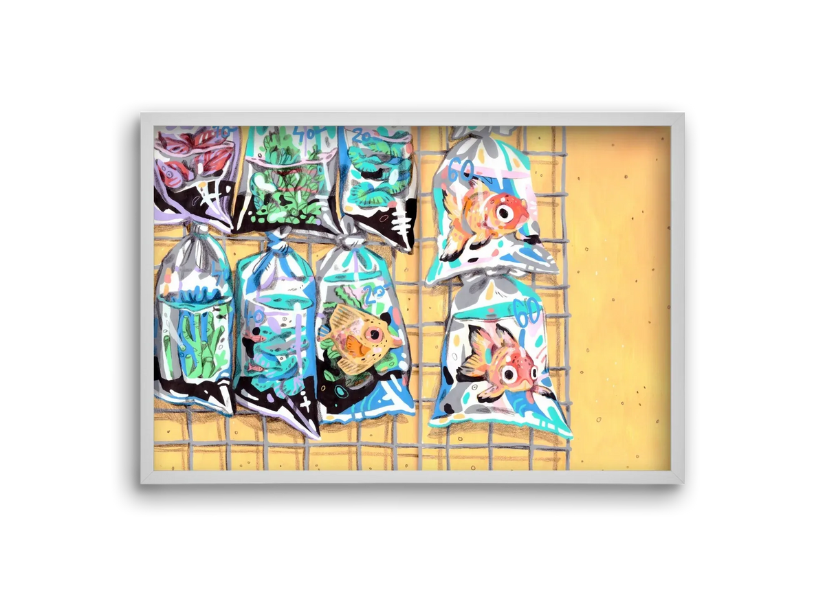 Goldfish market - artbridge